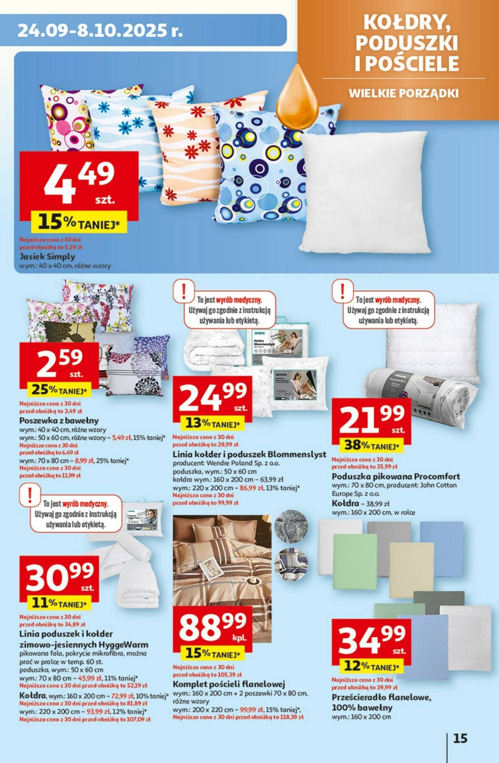 Page 15 of Aktuálny auchan-polsko leták platný od štvrtka 02.10 do 08.10