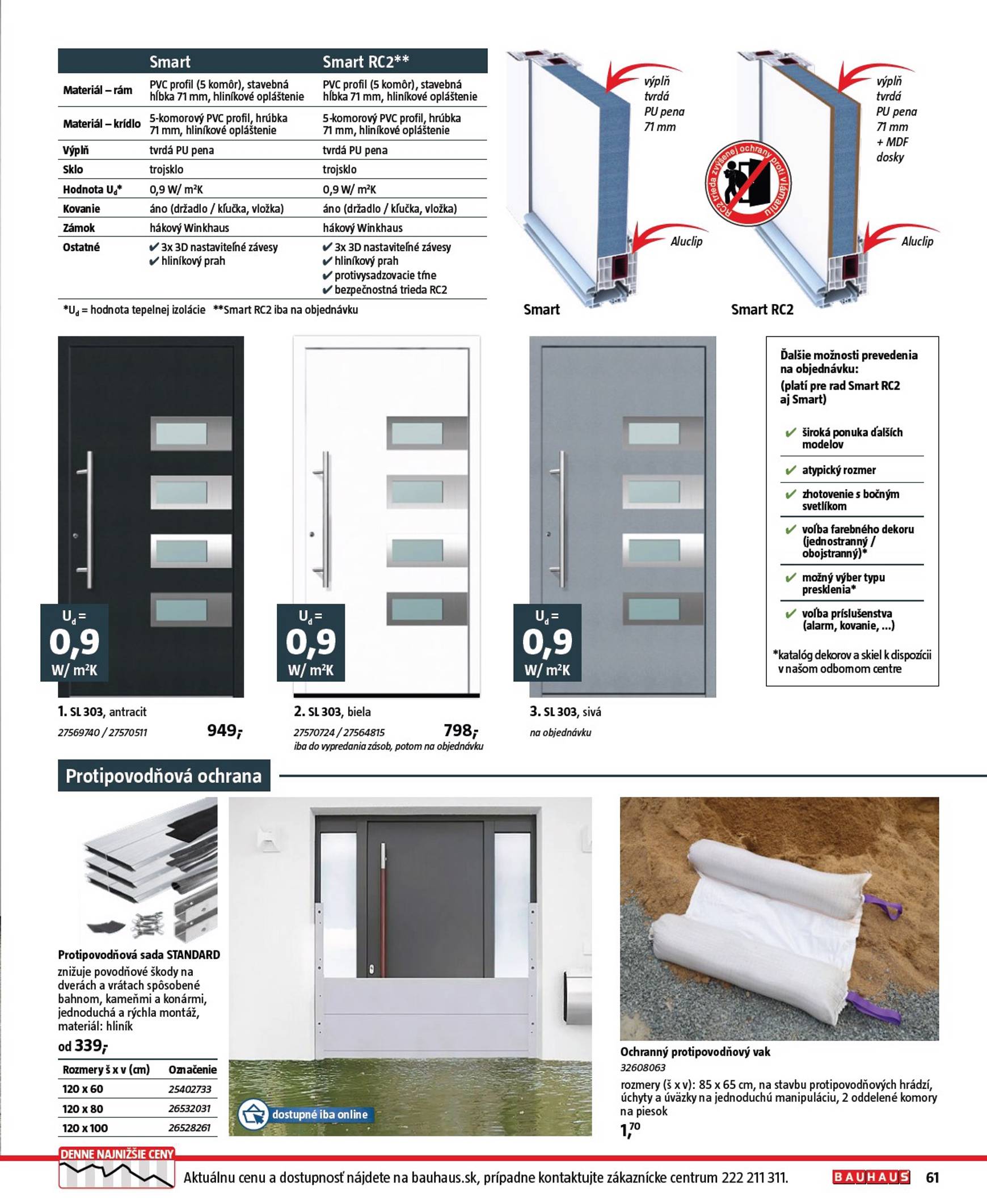 Page 61 of Aktuálny bauhaus leták platný od piatka 01.08 do 31.12