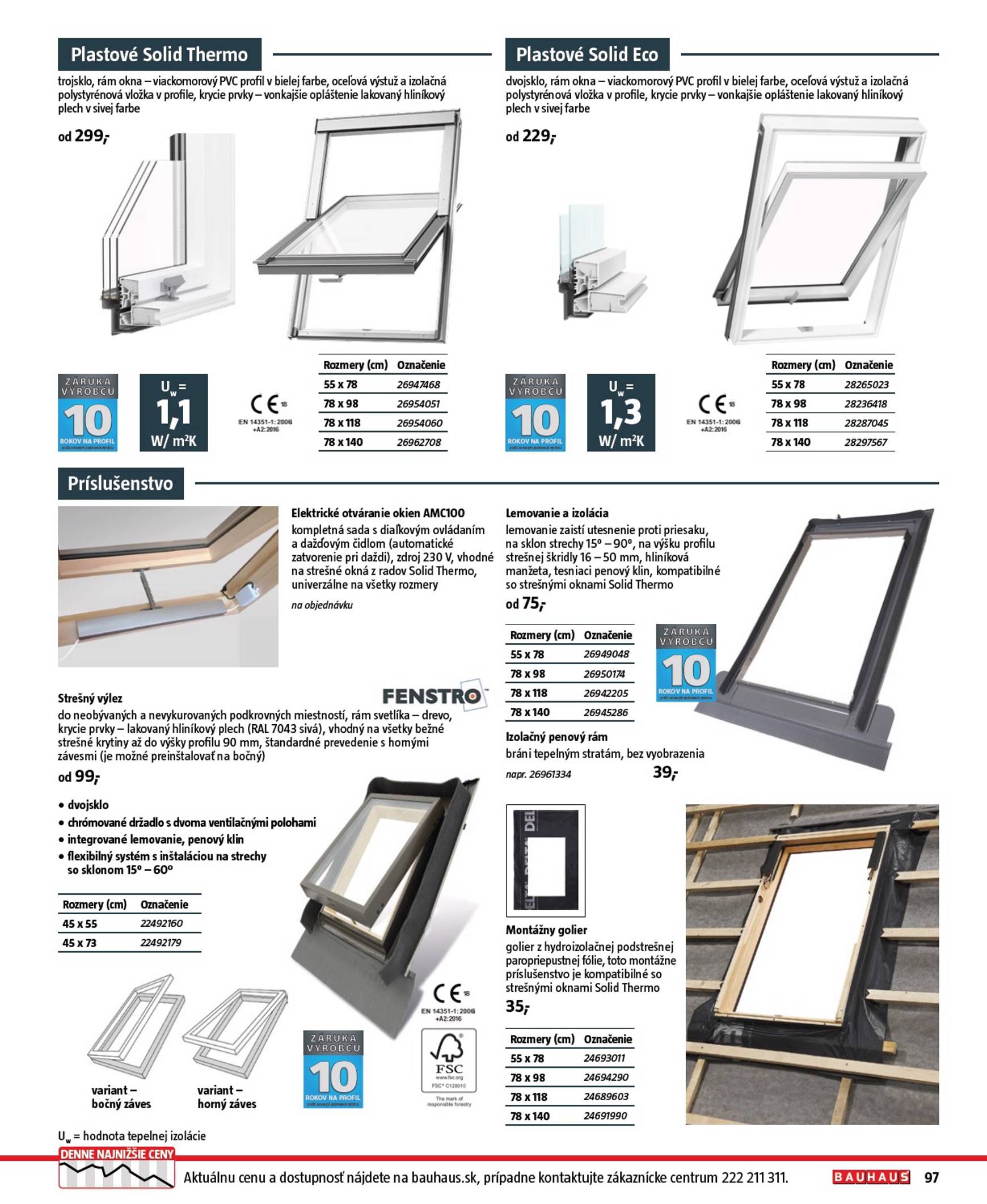 Page 97 of Aktuálny bauhaus leták platný od piatka 01.08 do 31.12