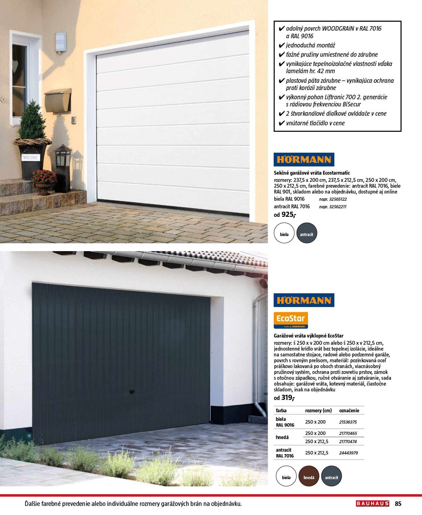 Page 85 of Aktuálny bauhaus leták platný od piatka 01.08 do 31.12