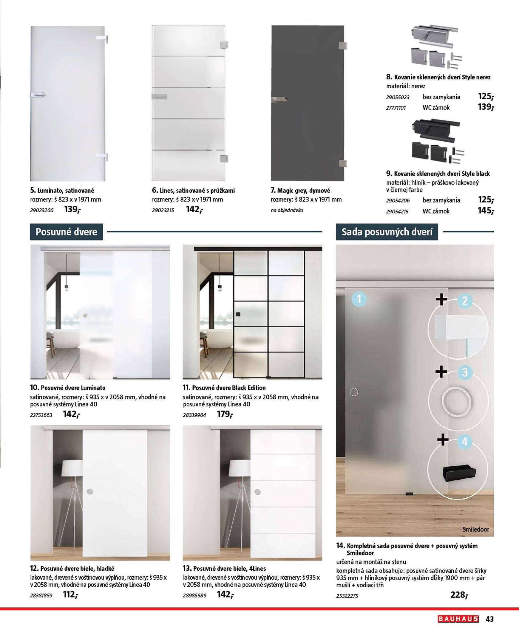 Page 43 of Aktuálny bauhaus leták platný od piatka 01.08 do 31.12