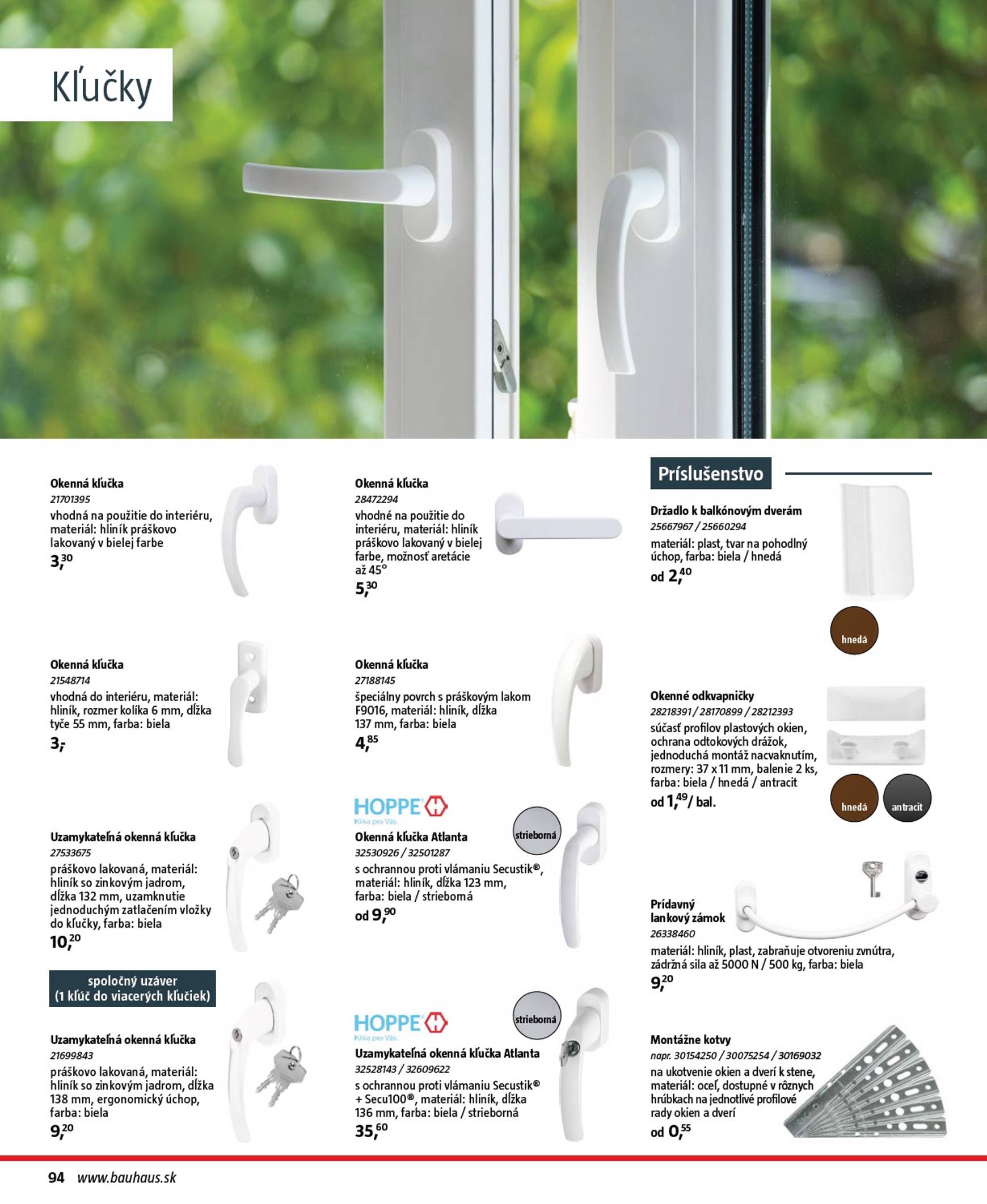 Page 94 of Aktuálny bauhaus leták platný od piatka 01.08 do 31.12