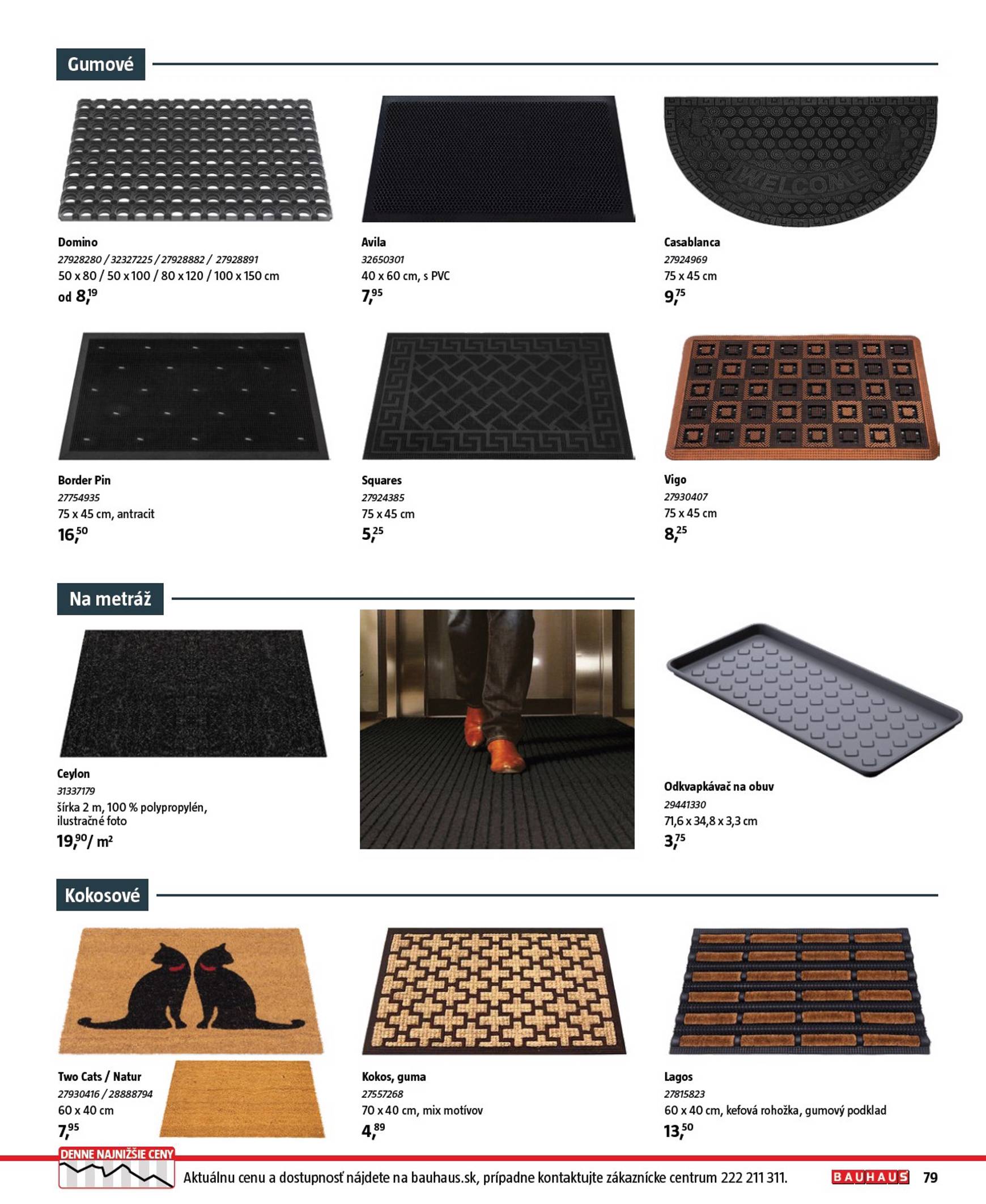 Page 79 of Aktuálny bauhaus leták platný od piatka 01.08 do 31.12