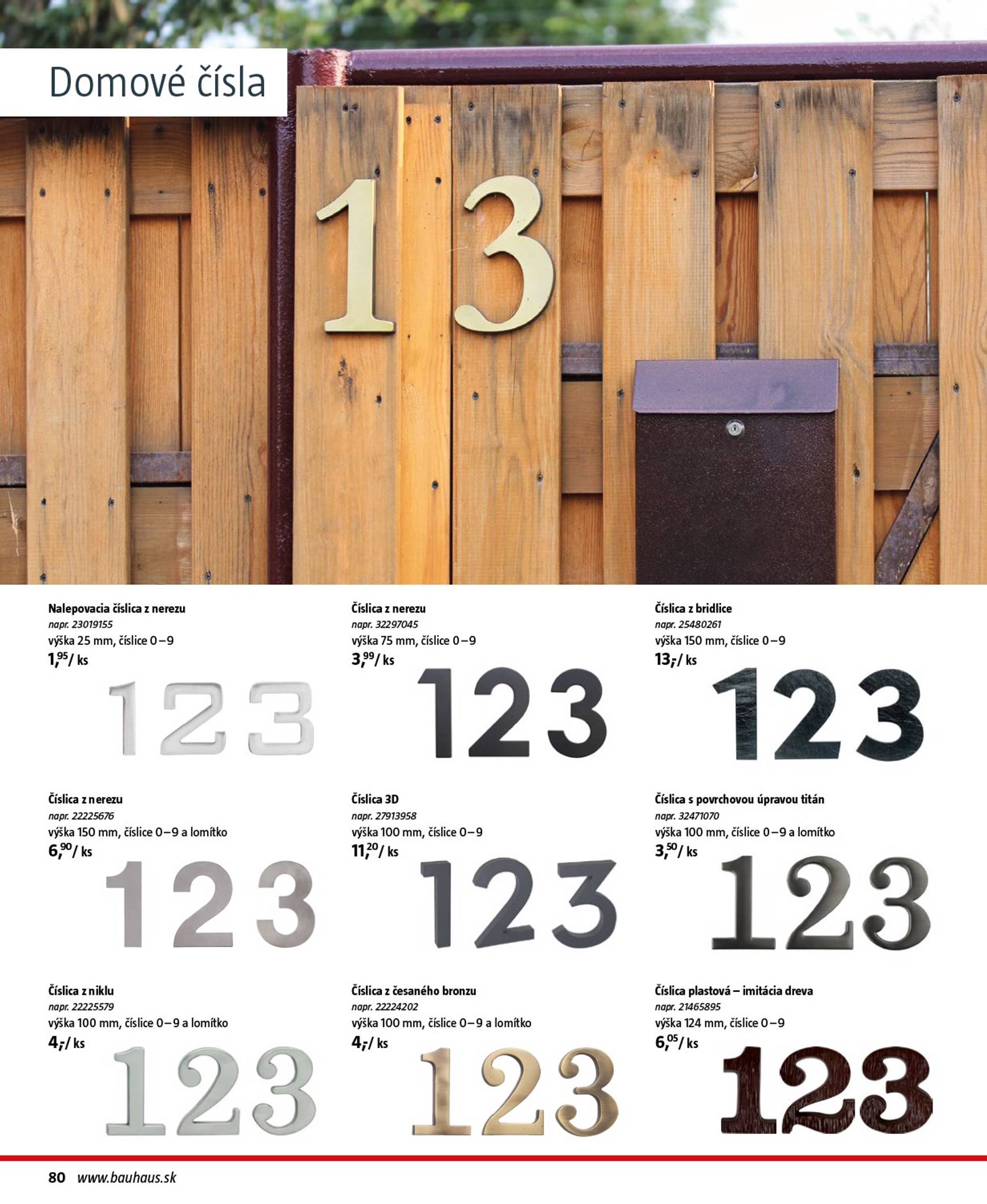 Page 80 of Aktuálny bauhaus leták platný od piatka 01.08 do 31.12