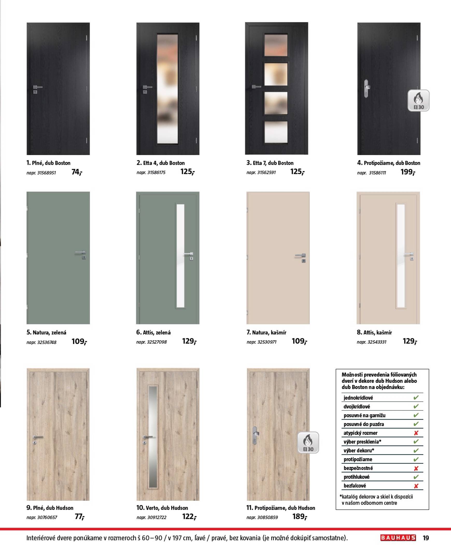 Page 19 of Aktuálny bauhaus leták platný od piatka 01.08 do 31.12