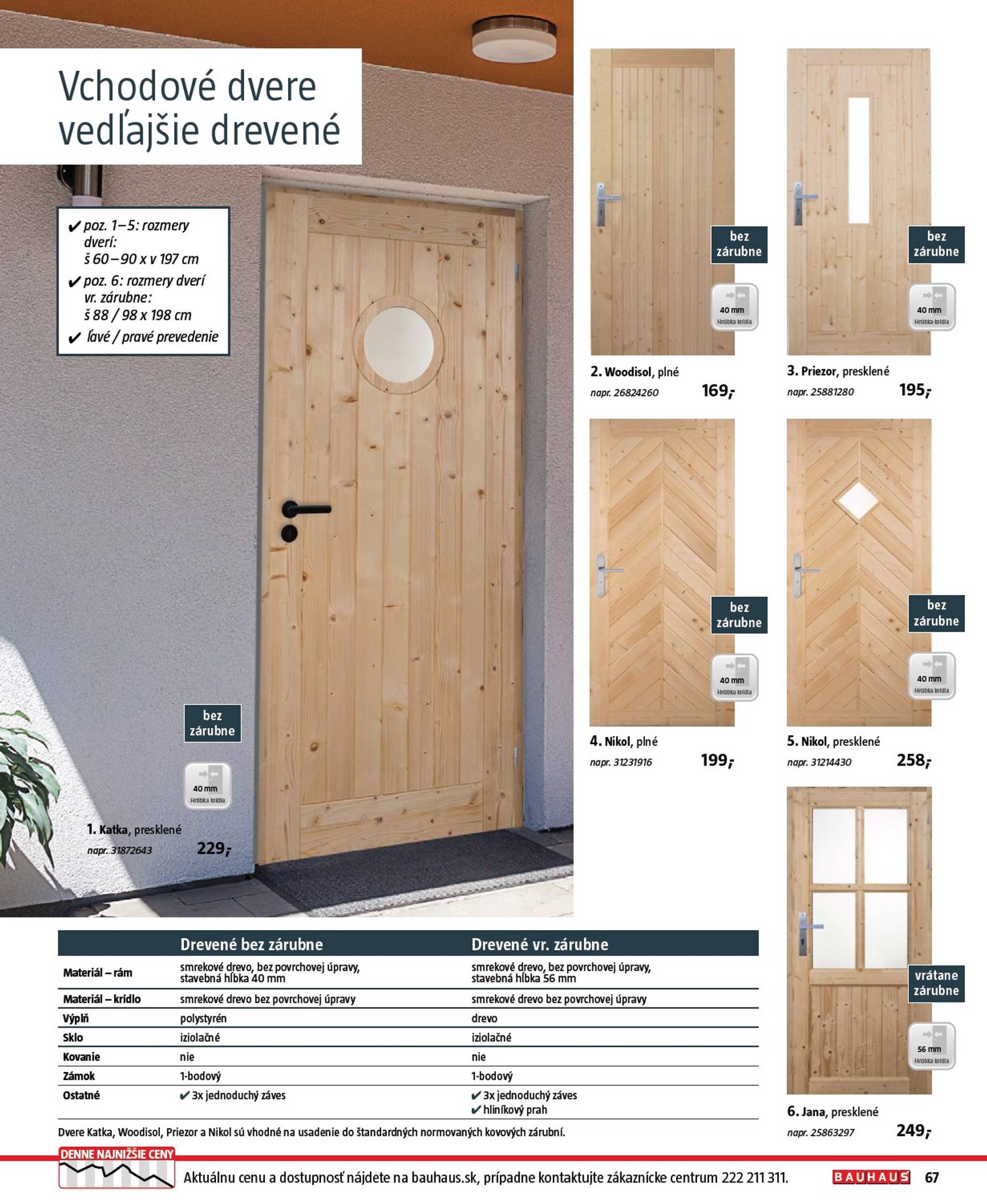 Page 67 of Aktuálny bauhaus leták platný od piatka 01.08 do 31.12