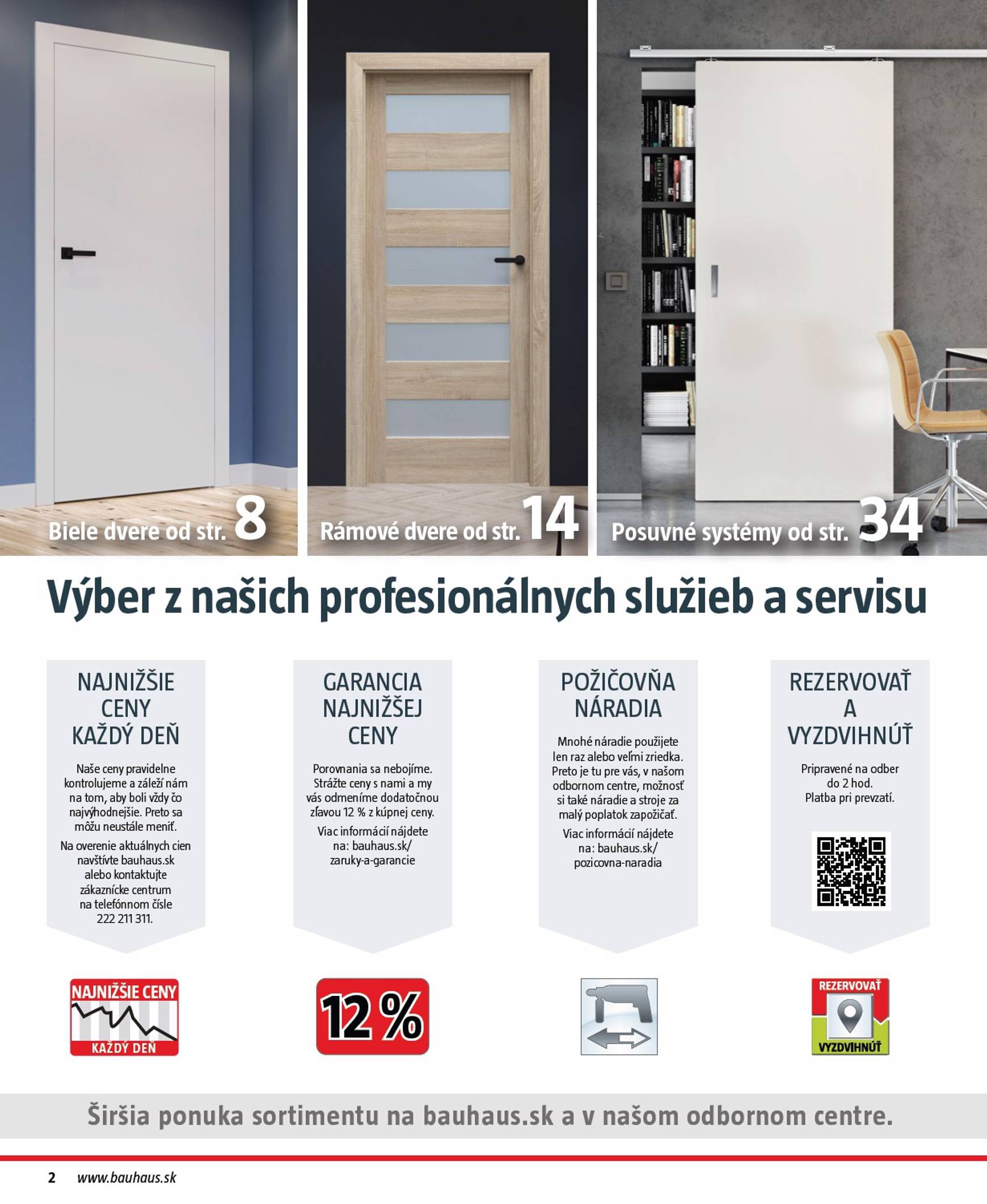 Page 2 of Aktuálny bauhaus leták platný od piatka 01.08 do 31.12