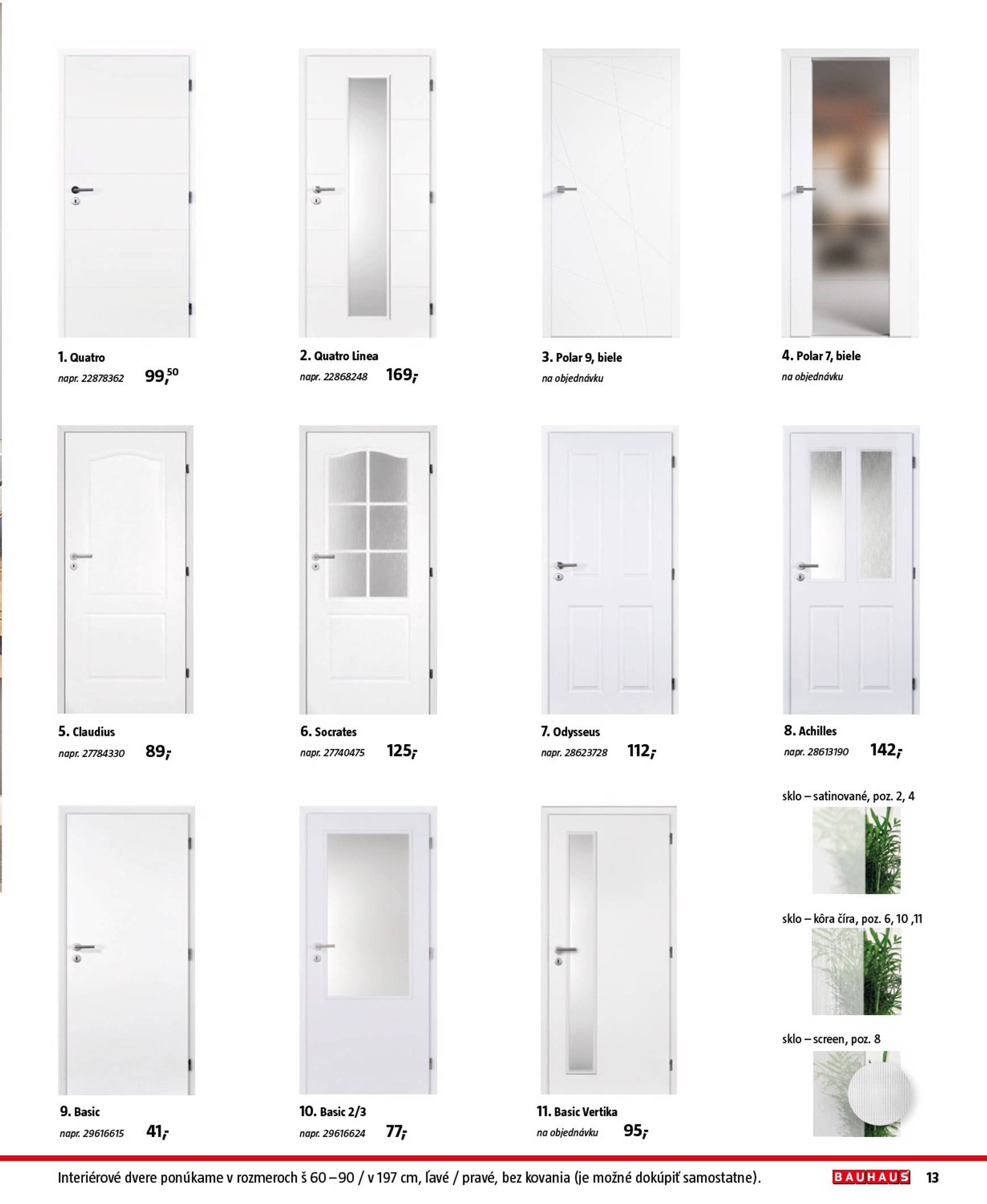 Page 13 of Aktuálny bauhaus leták platný od piatka 01.08 do 31.12