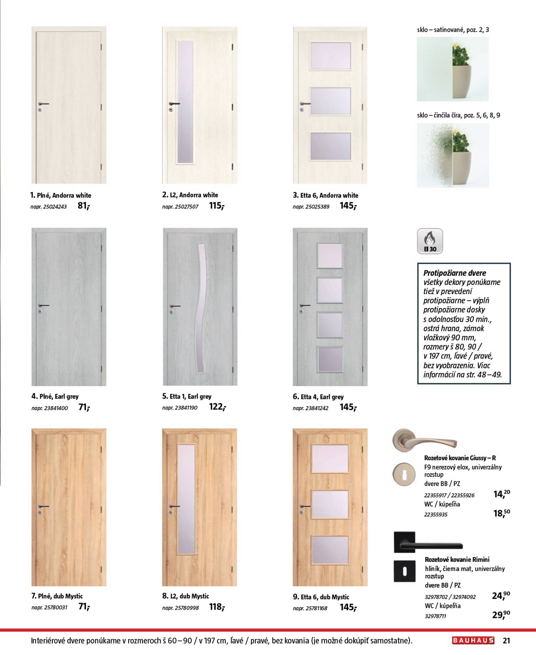 Page 21 of Aktuálny bauhaus leták platný od piatka 01.08 do 31.12