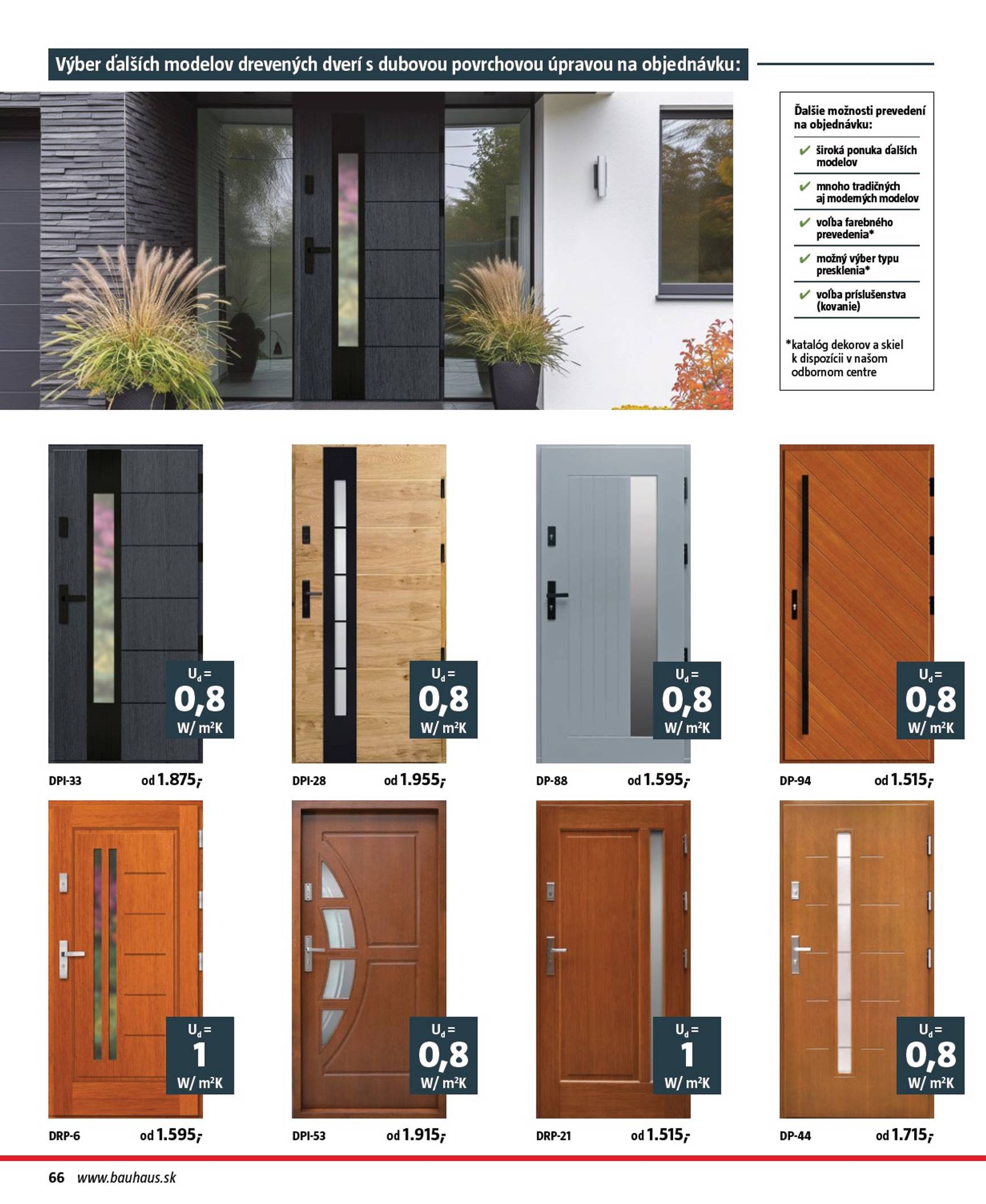 Page 66 of Aktuálny bauhaus leták platný od piatka 01.08 do 31.12