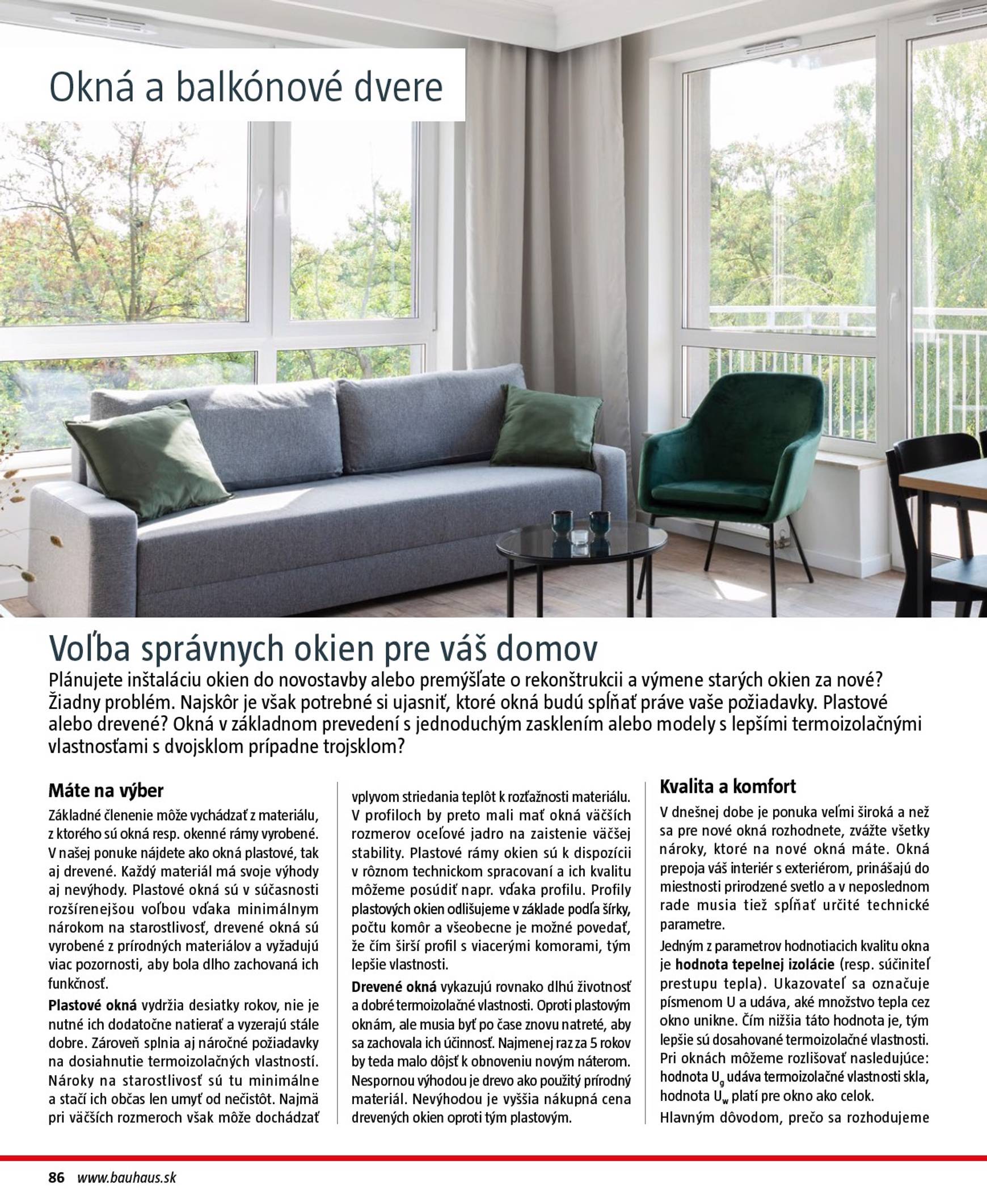 Page 86 of Aktuálny bauhaus leták platný od piatka 01.08 do 31.12