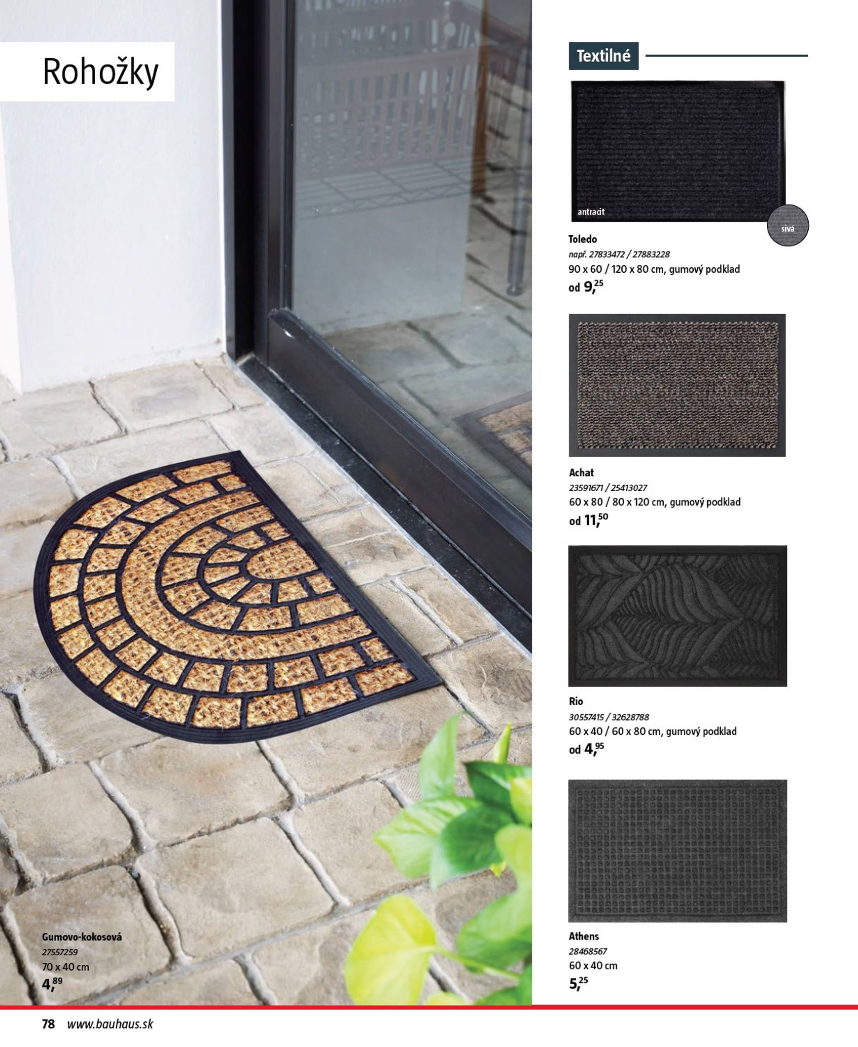 Page 78 of Aktuálny bauhaus leták platný od piatka 01.08 do 31.12