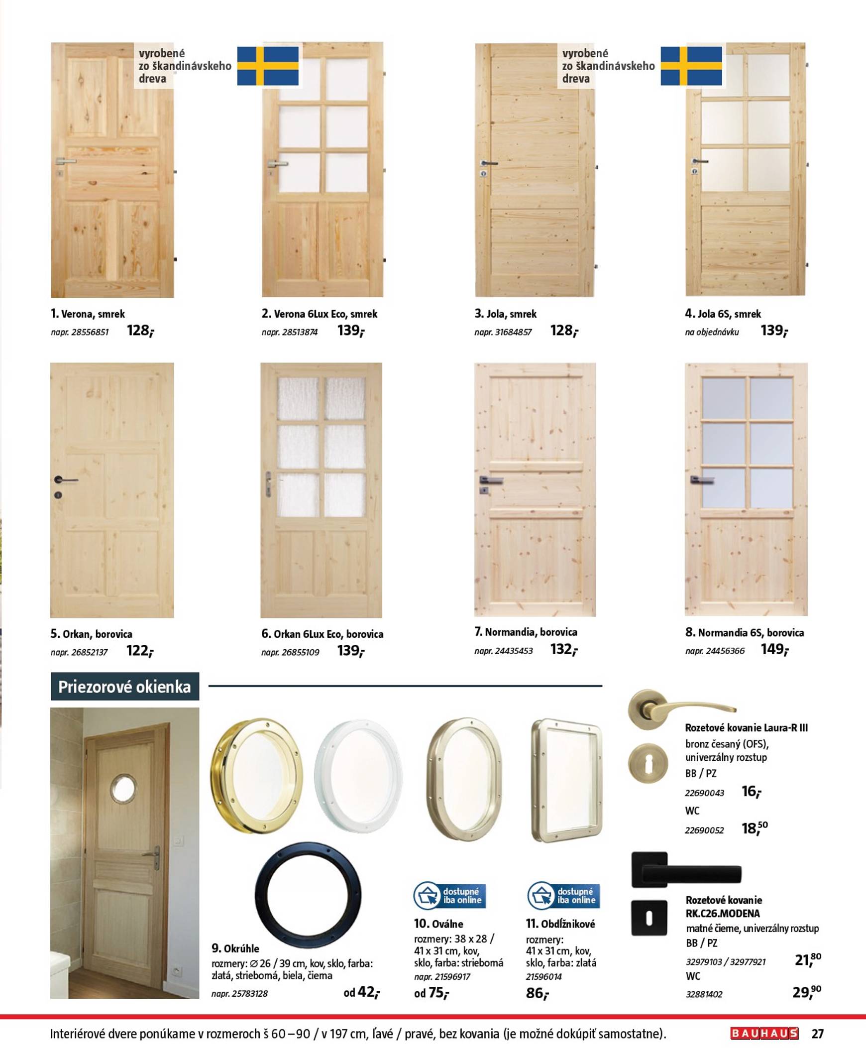 Page 27 of Aktuálny bauhaus leták platný od piatka 01.08 do 31.12