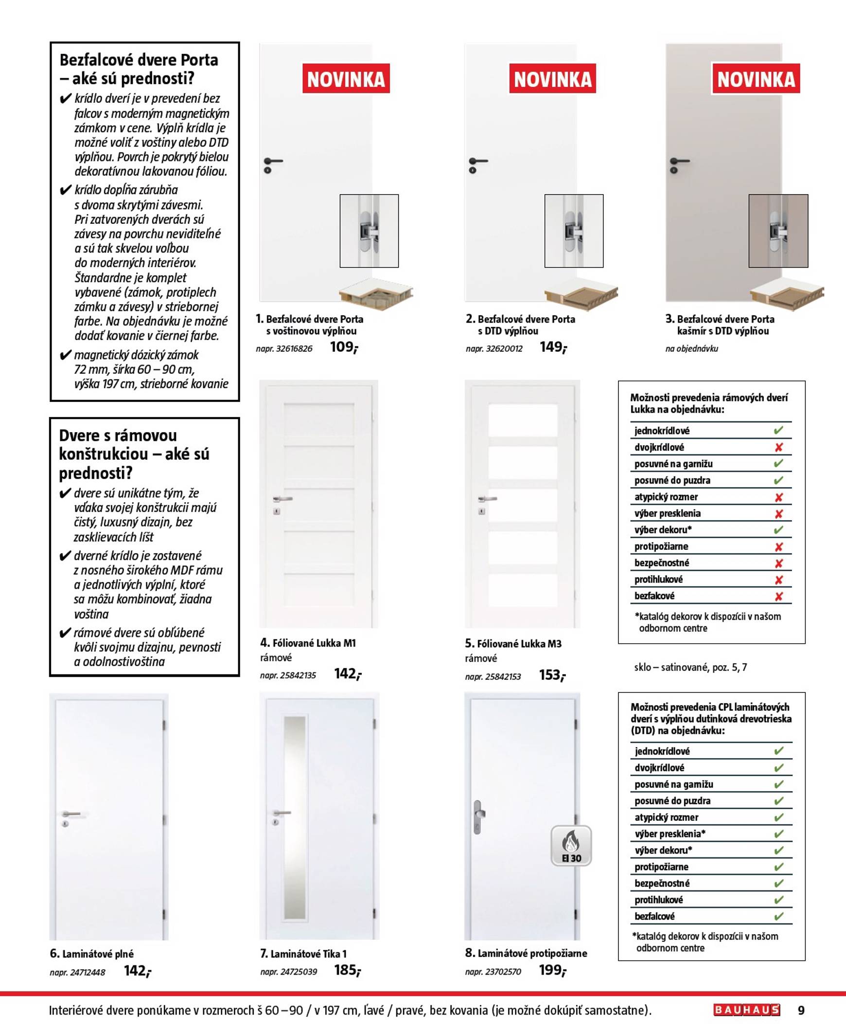 Page 9 of Aktuálny bauhaus leták platný od piatka 01.08 do 31.12