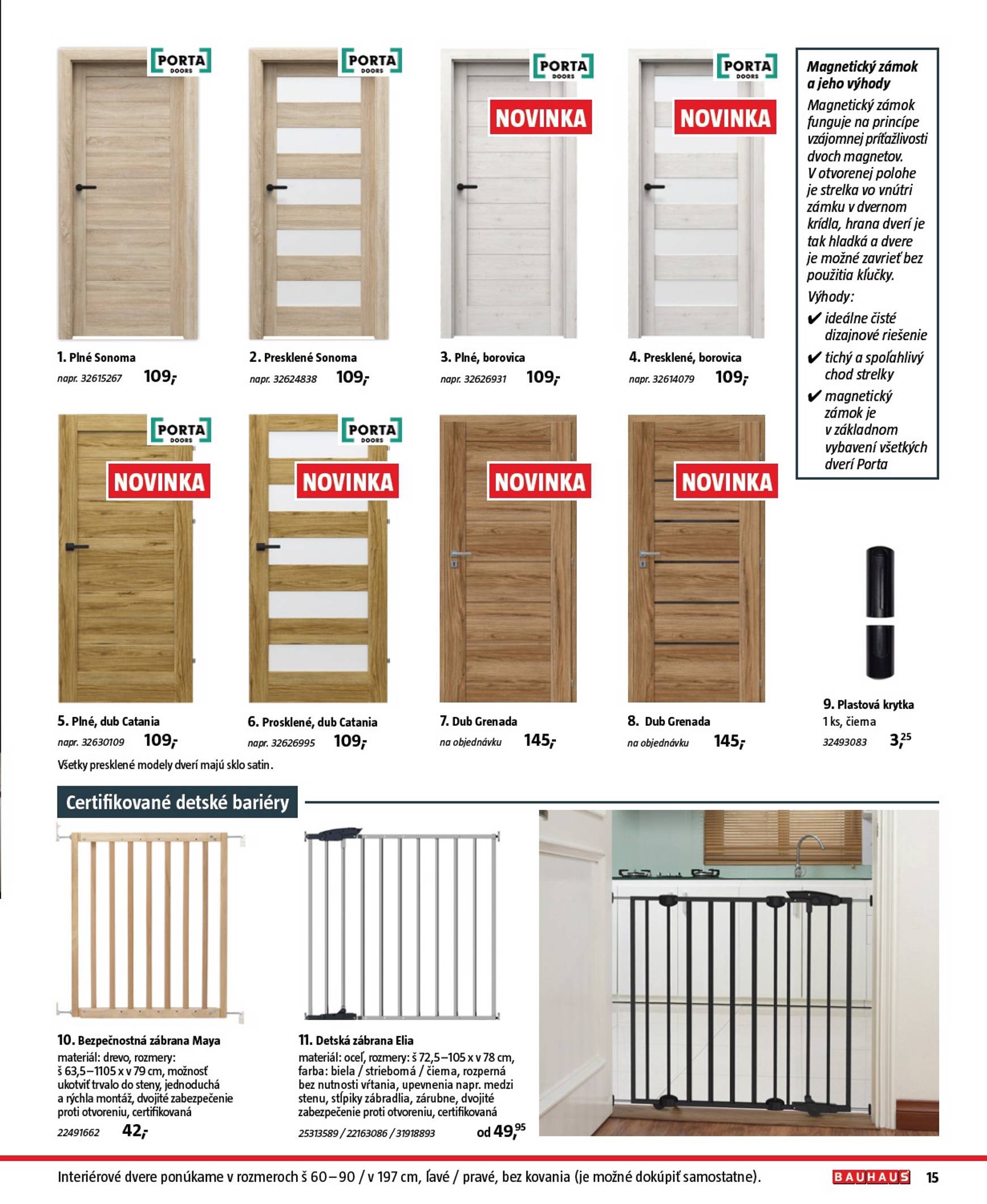Page 15 of Aktuálny bauhaus leták platný od piatka 01.08 do 31.12