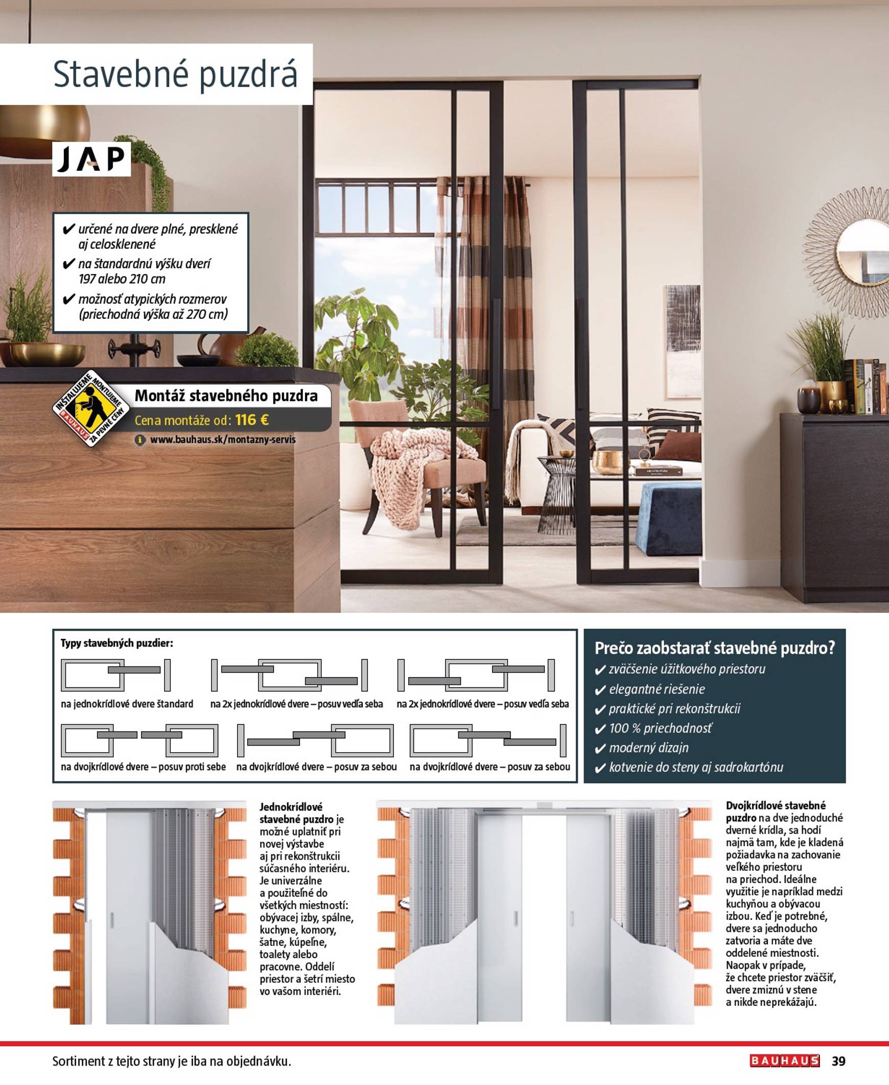 Page 39 of Aktuálny bauhaus leták platný od piatka 01.08 do 31.12