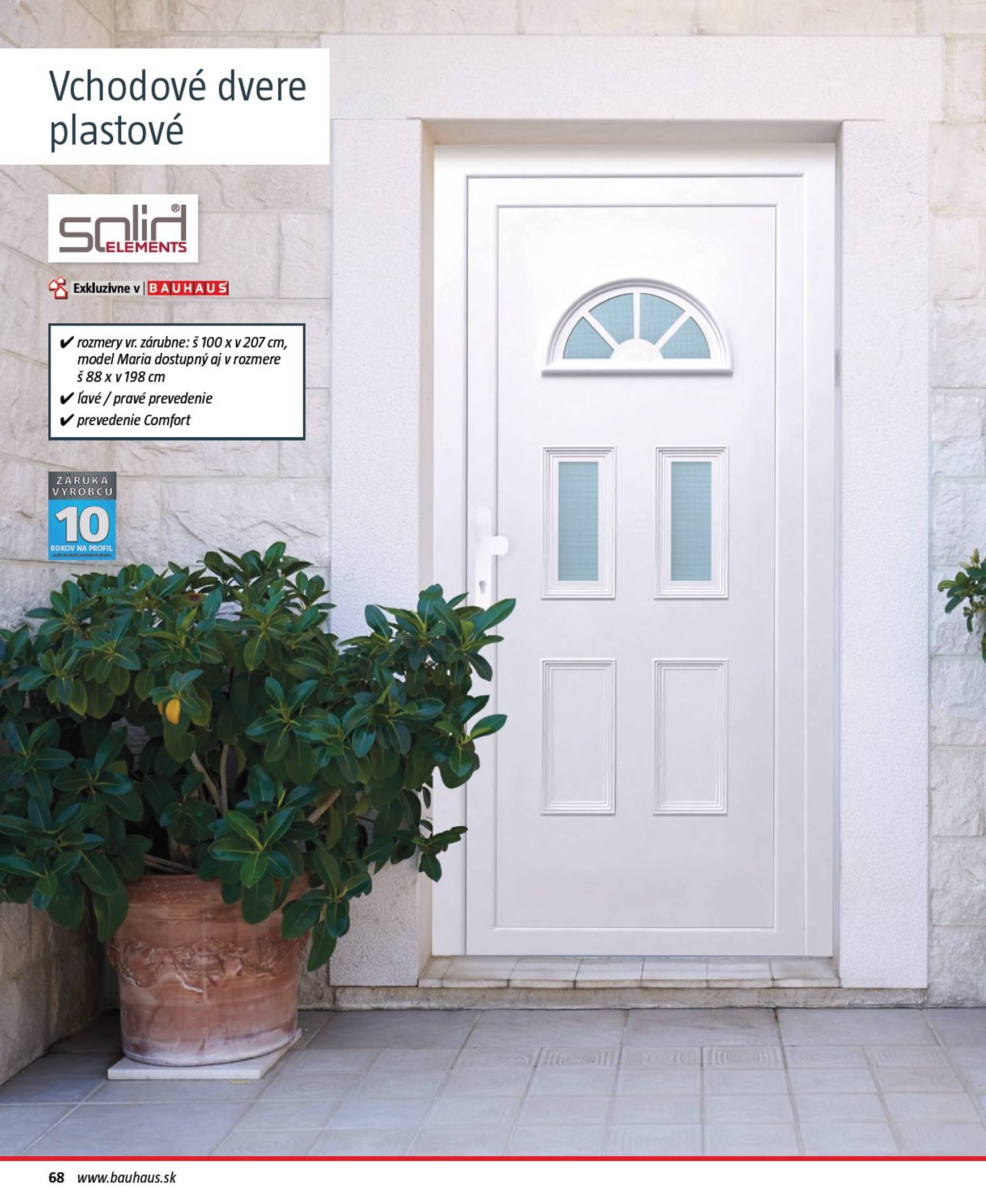 Page 68 of Aktuálny bauhaus leták platný od piatka 01.08 do 31.12