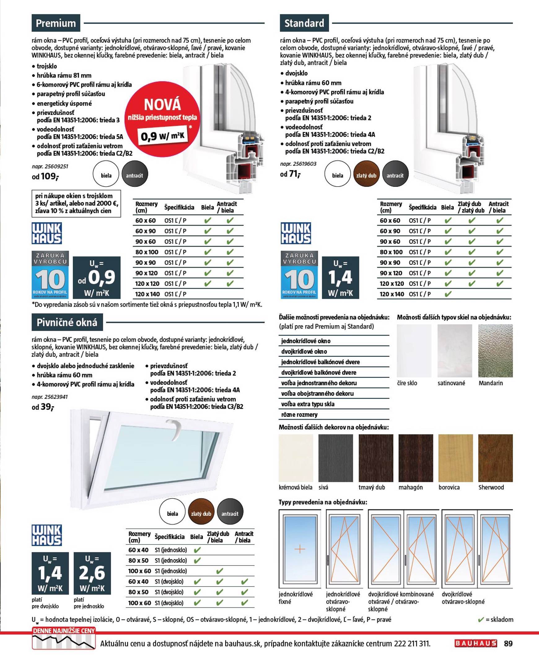 Page 89 of Aktuálny bauhaus leták platný od piatka 01.08 do 31.12