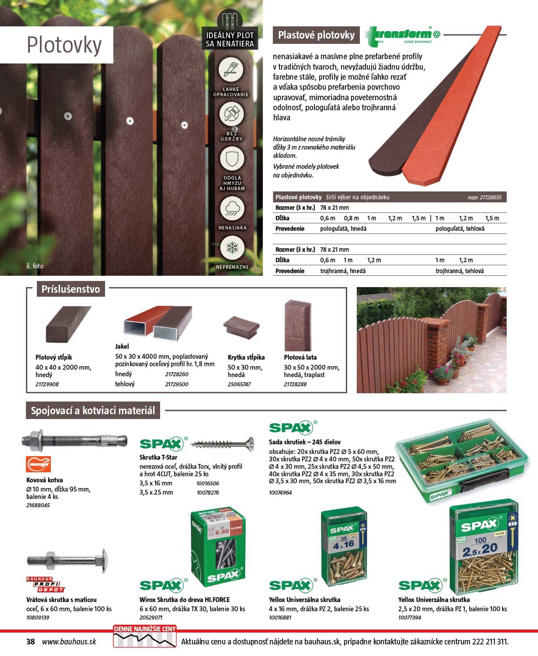 Page 38 of Aktuálny bauhaus leták platný od štvrtka 20.03 do 31.10