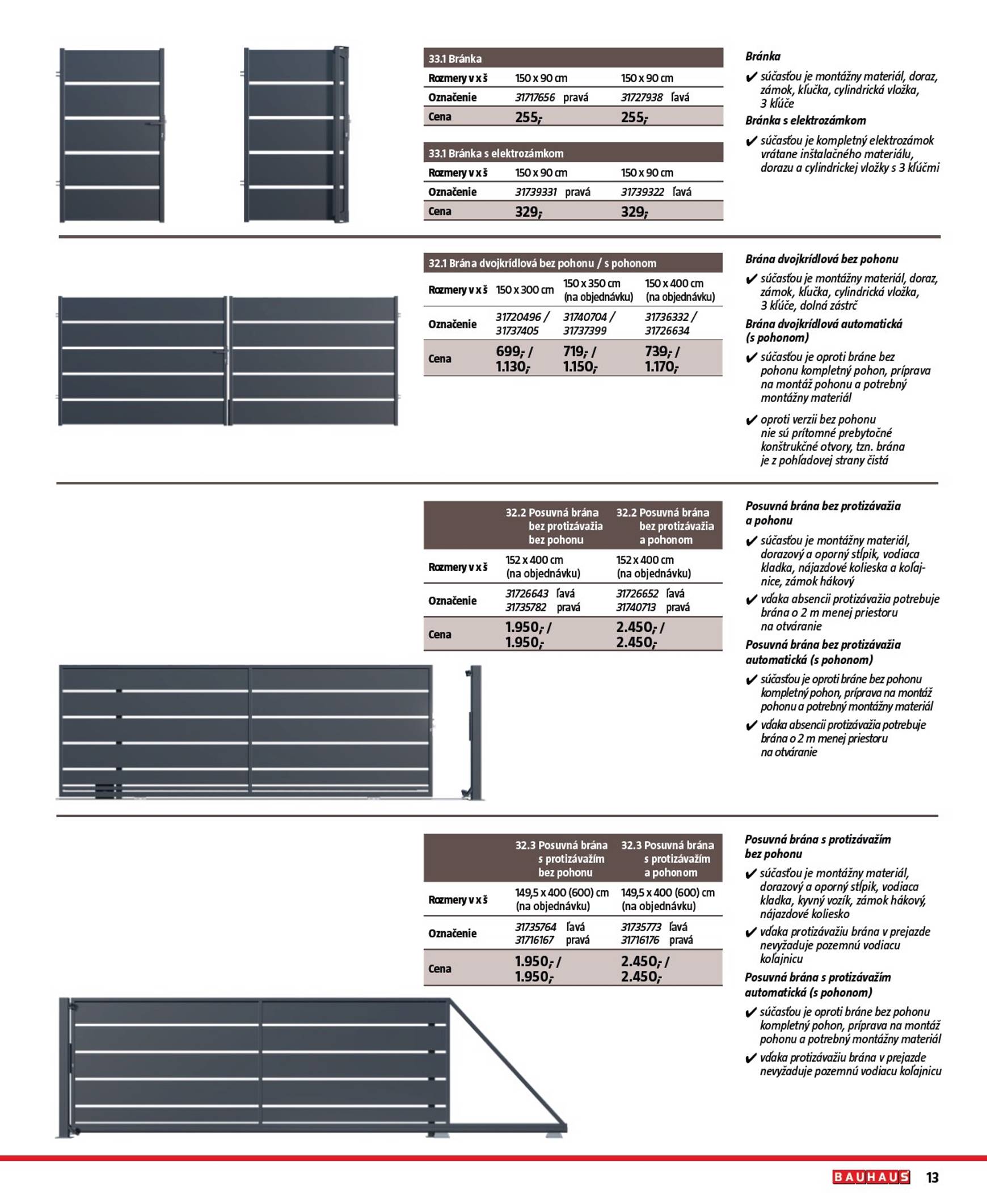 Page 13 of Aktuálny bauhaus leták platný od štvrtka 20.03 do 31.10