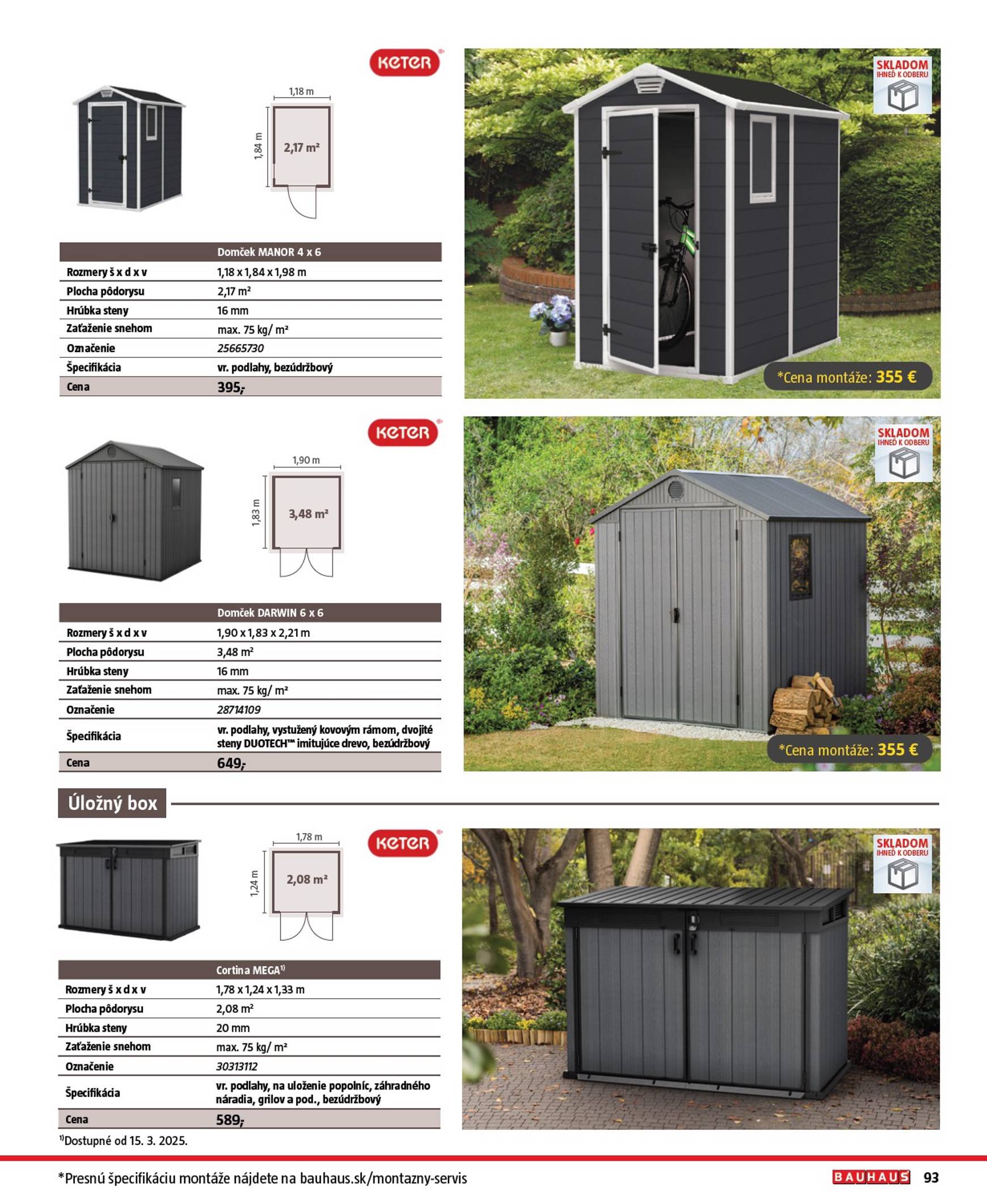 Page 93 of Aktuálny bauhaus leták platný od štvrtka 20.03 do 31.10