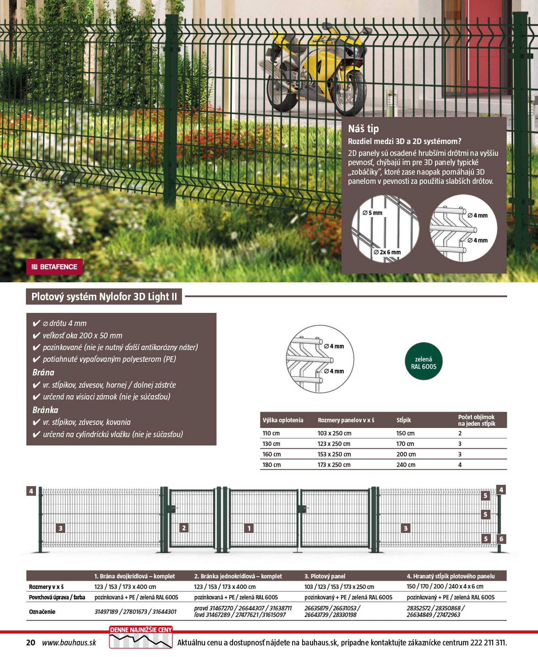 Page 20 of Aktuálny bauhaus leták platný od štvrtka 20.03 do 31.10