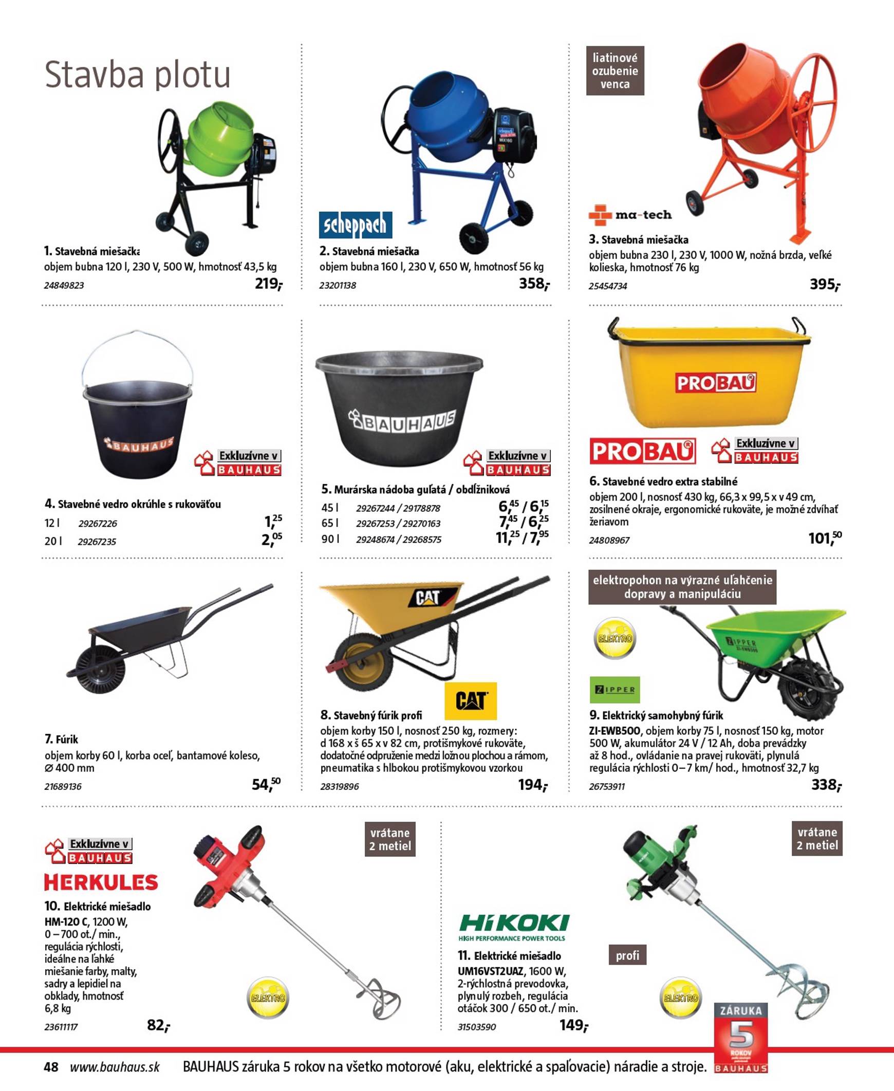 Page 48 of Aktuálny bauhaus leták platný od štvrtka 20.03 do 31.10