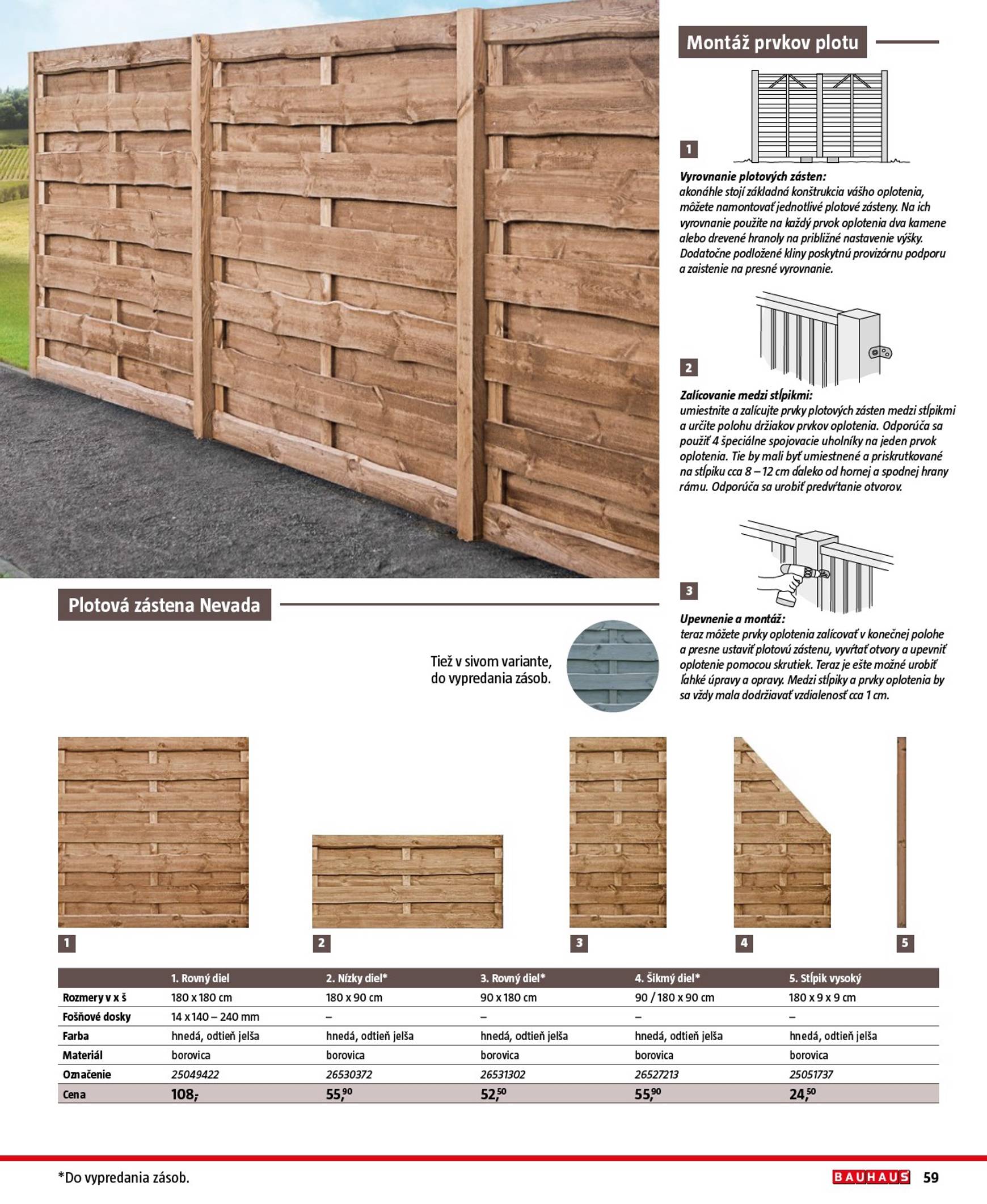 Page 59 of Aktuálny bauhaus leták platný od štvrtka 20.03 do 31.10