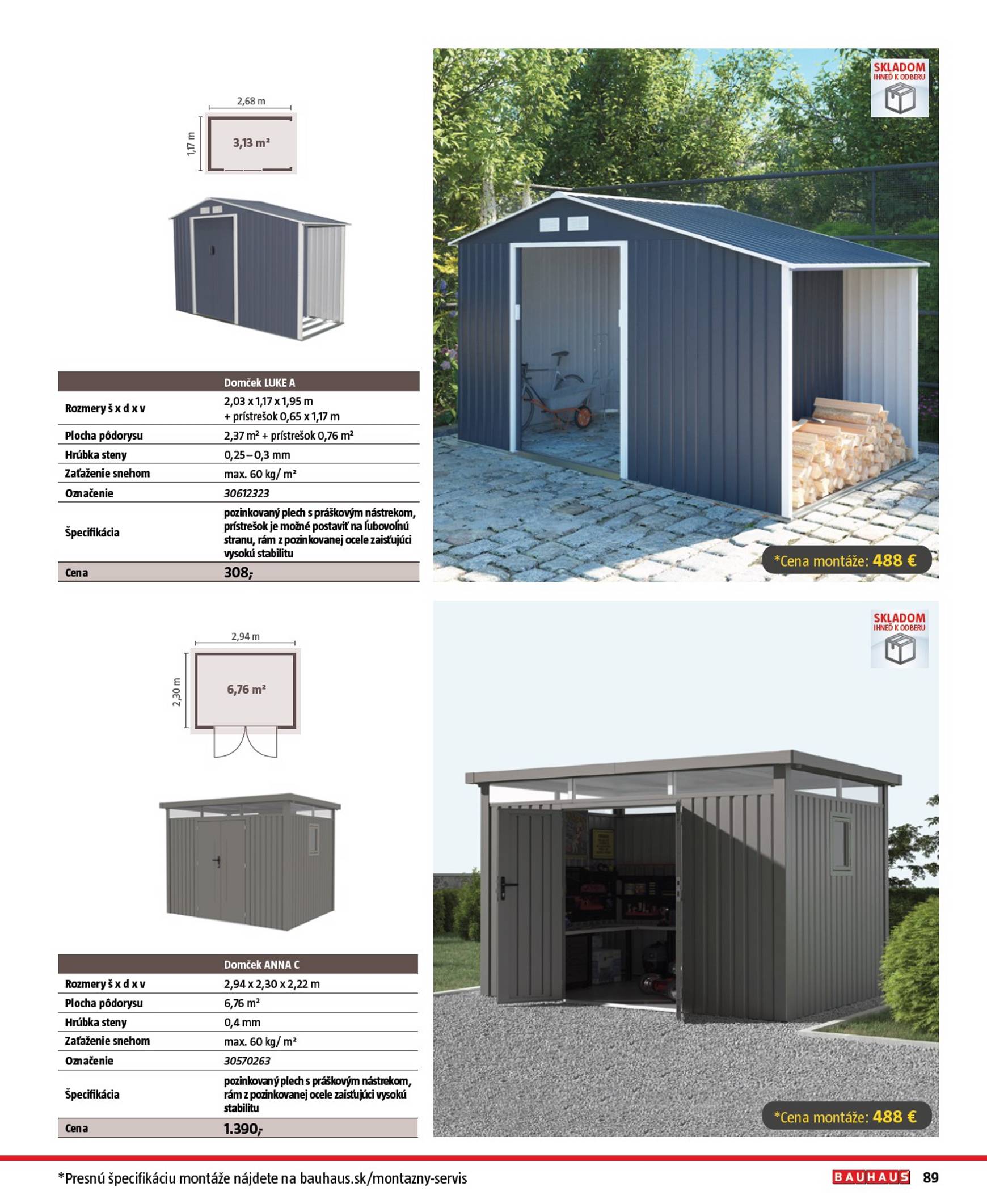 Page 89 of Aktuálny bauhaus leták platný od štvrtka 20.03 do 31.10