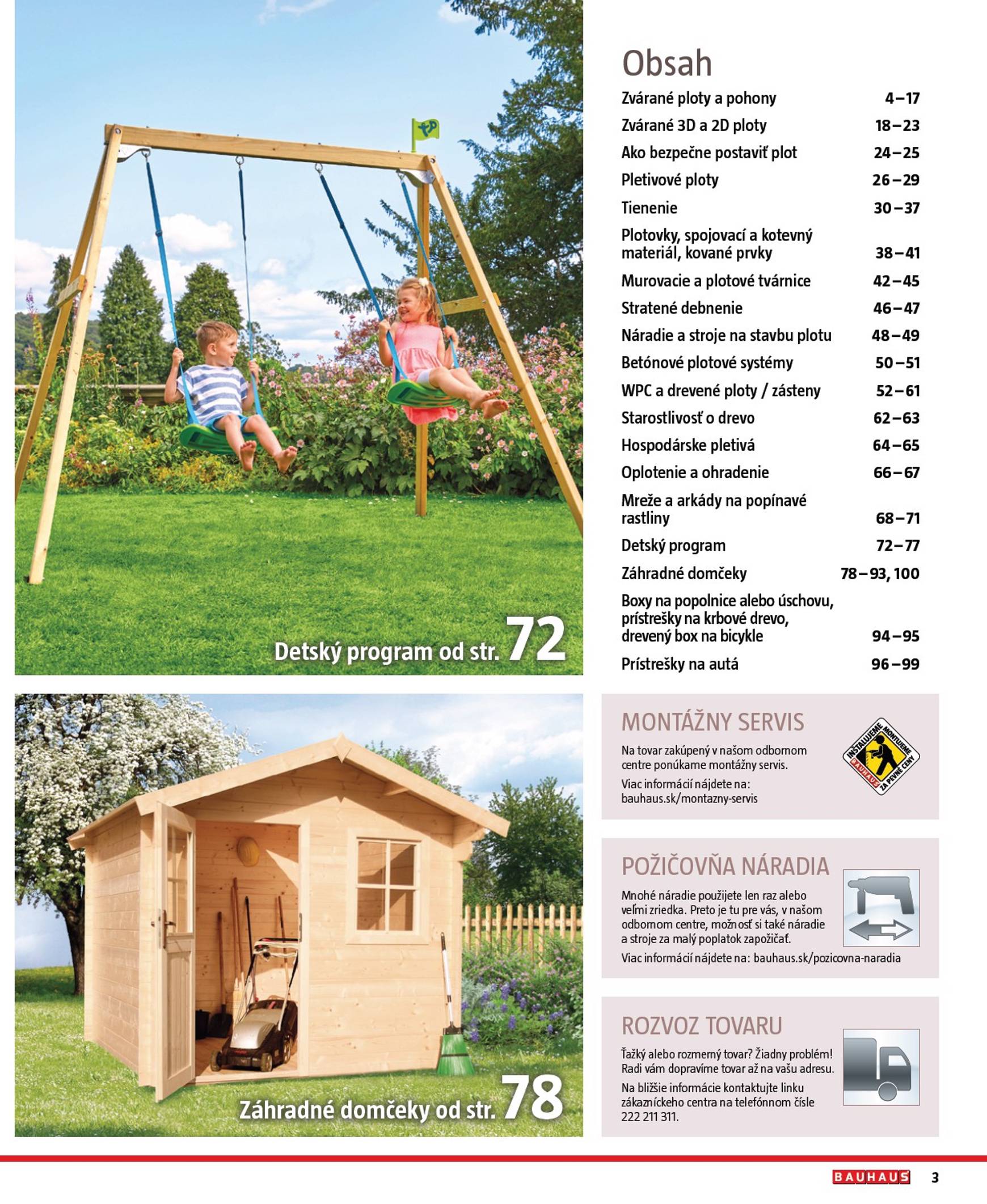 Page 3 of Aktuálny bauhaus leták platný od štvrtka 20.03 do 31.10