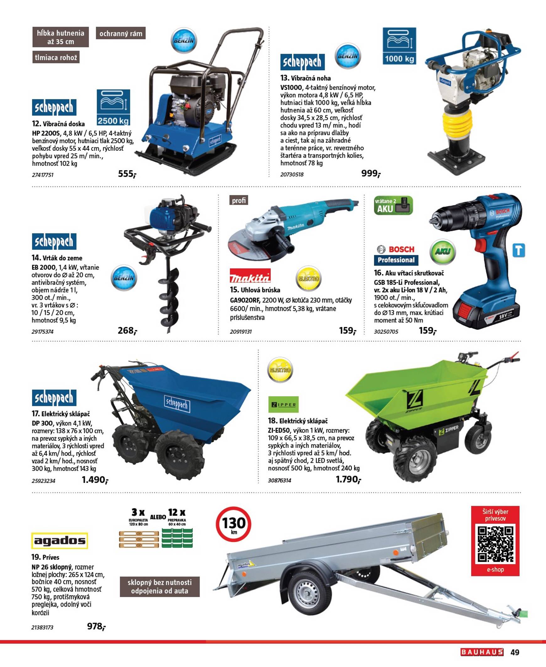 Page 49 of Aktuálny bauhaus leták platný od štvrtka 20.03 do 31.10