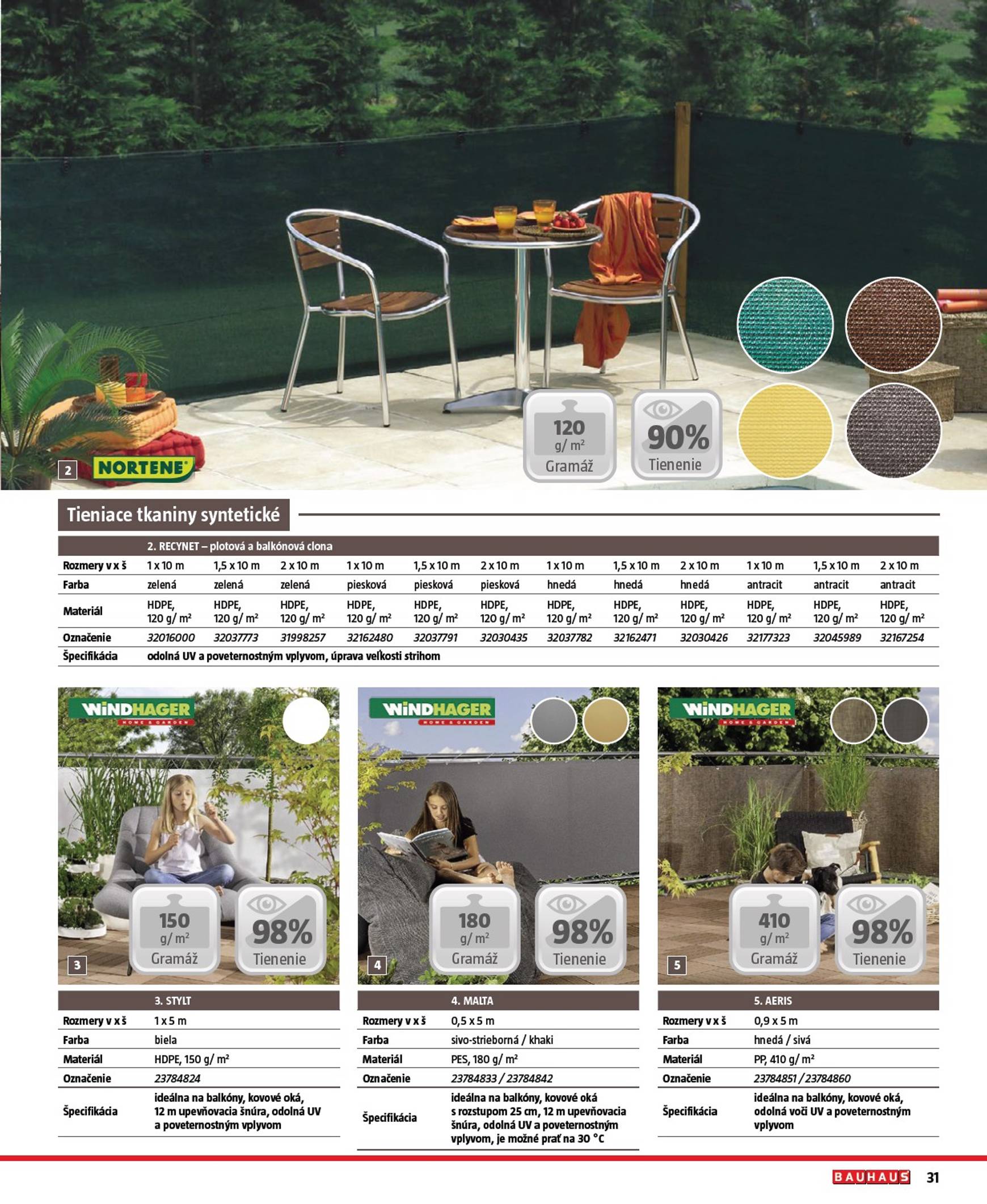 Page 31 of Aktuálny bauhaus leták platný od štvrtka 20.03 do 31.10