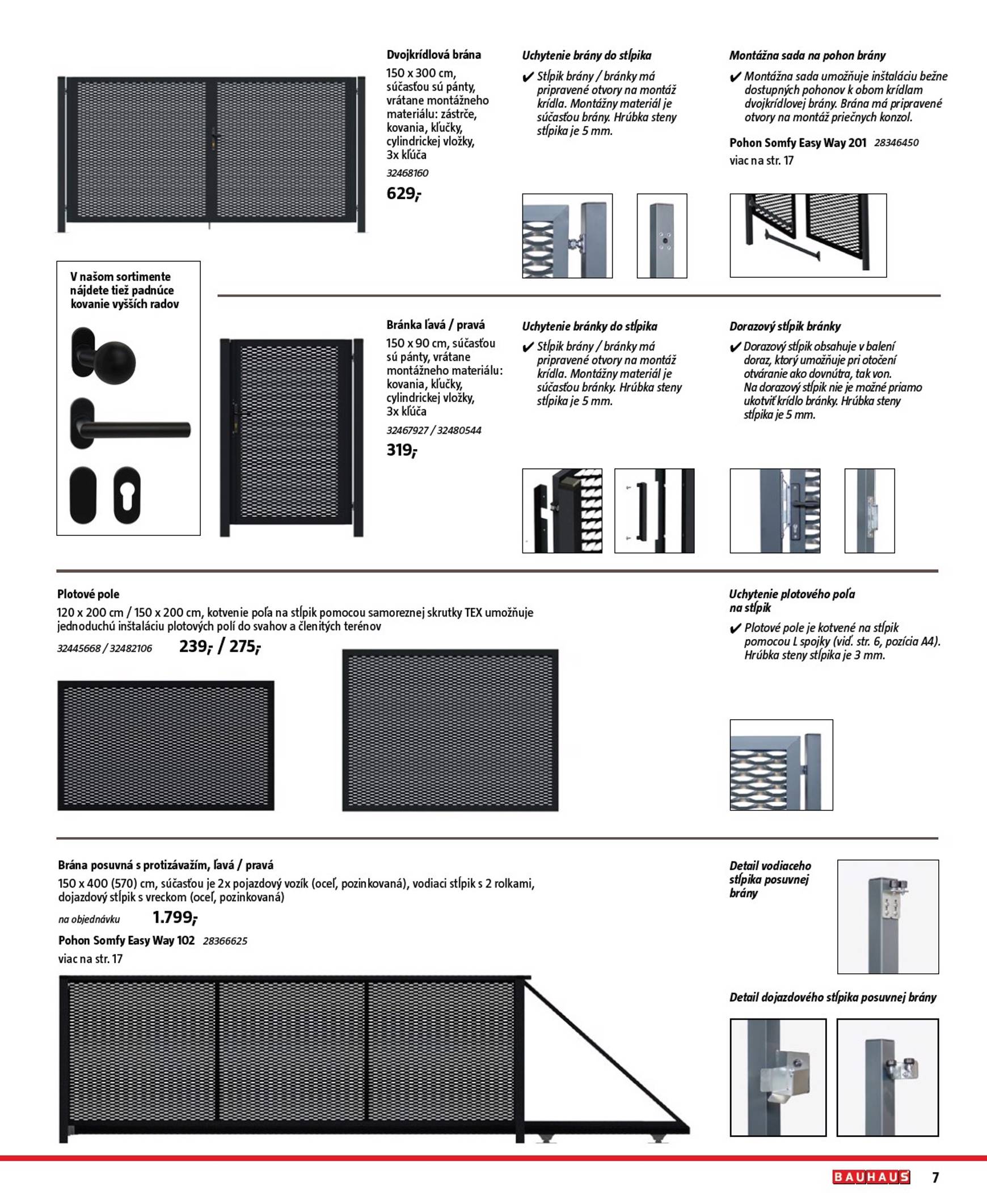 Page 7 of Aktuálny bauhaus leták platný od štvrtka 20.03 do 31.10