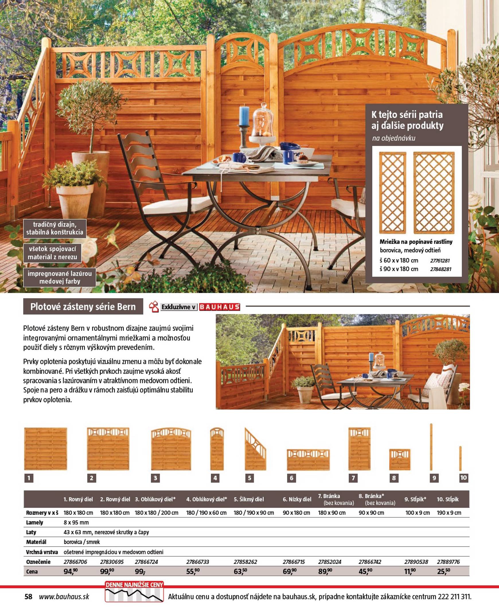 Page 58 of Aktuálny bauhaus leták platný od štvrtka 20.03 do 31.10