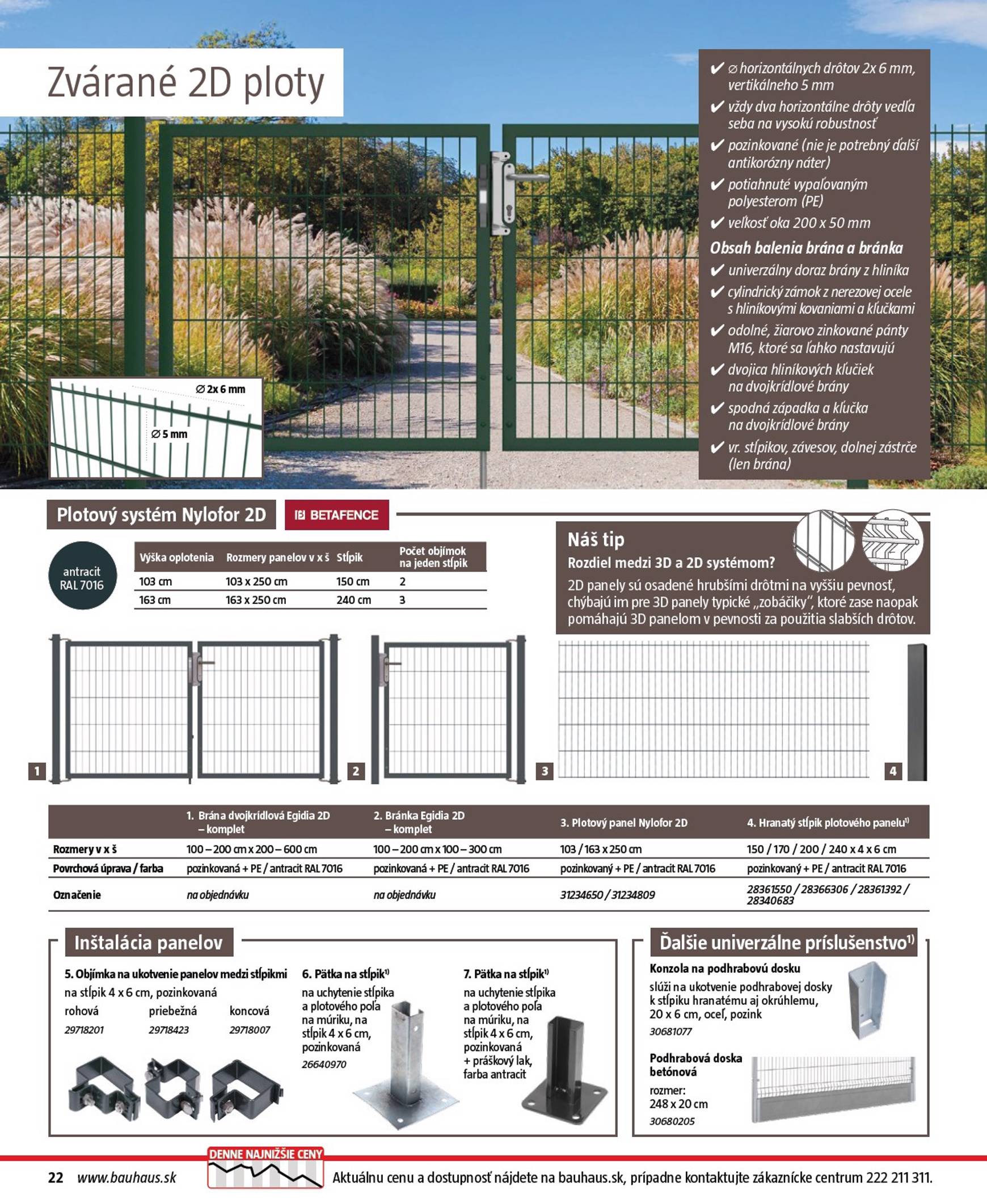 Page 22 of Aktuálny bauhaus leták platný od štvrtka 20.03 do 31.10