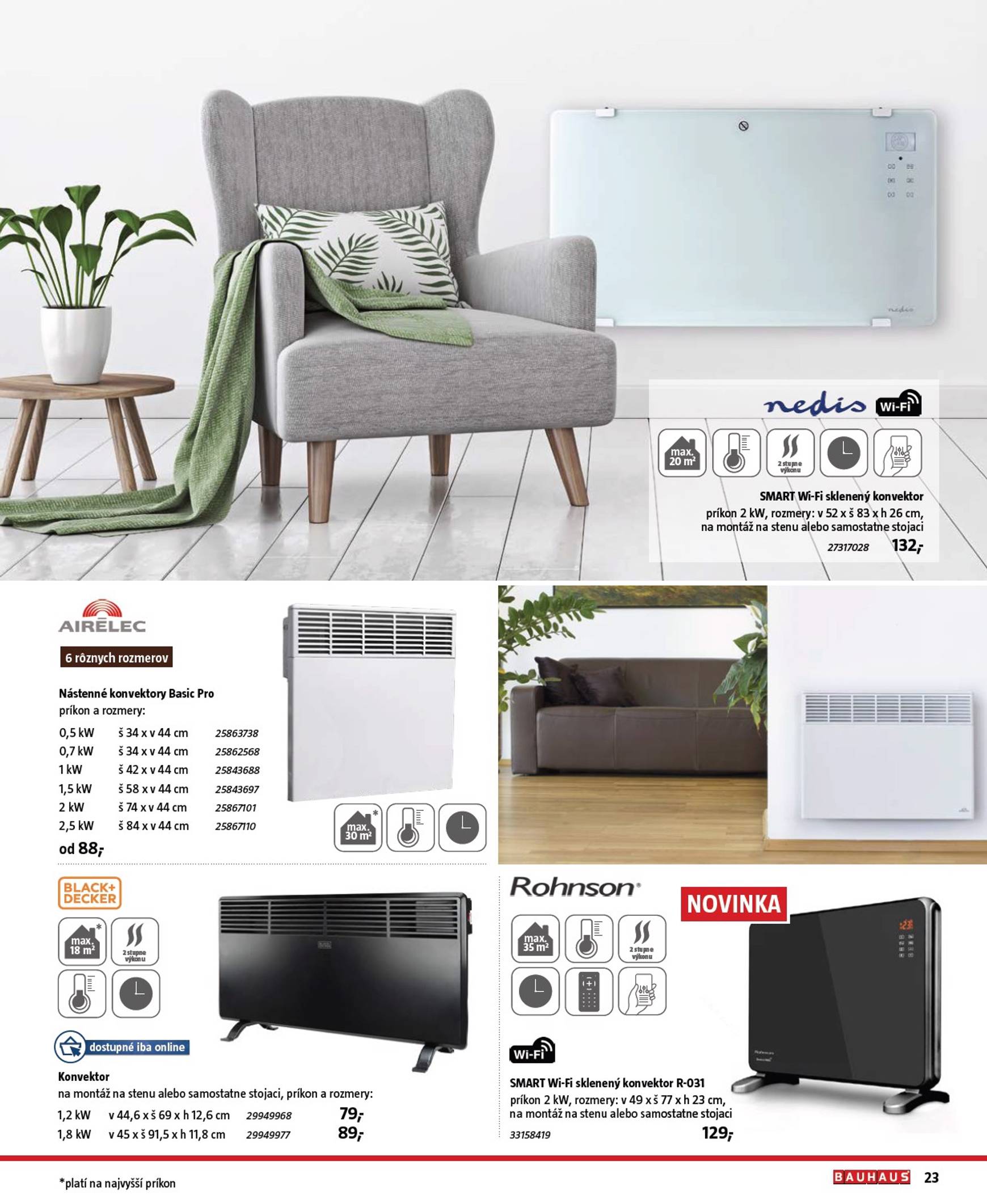 Page 23 of Aktuálny bauhaus leták platný od štvrtka 28.08 do 31.12