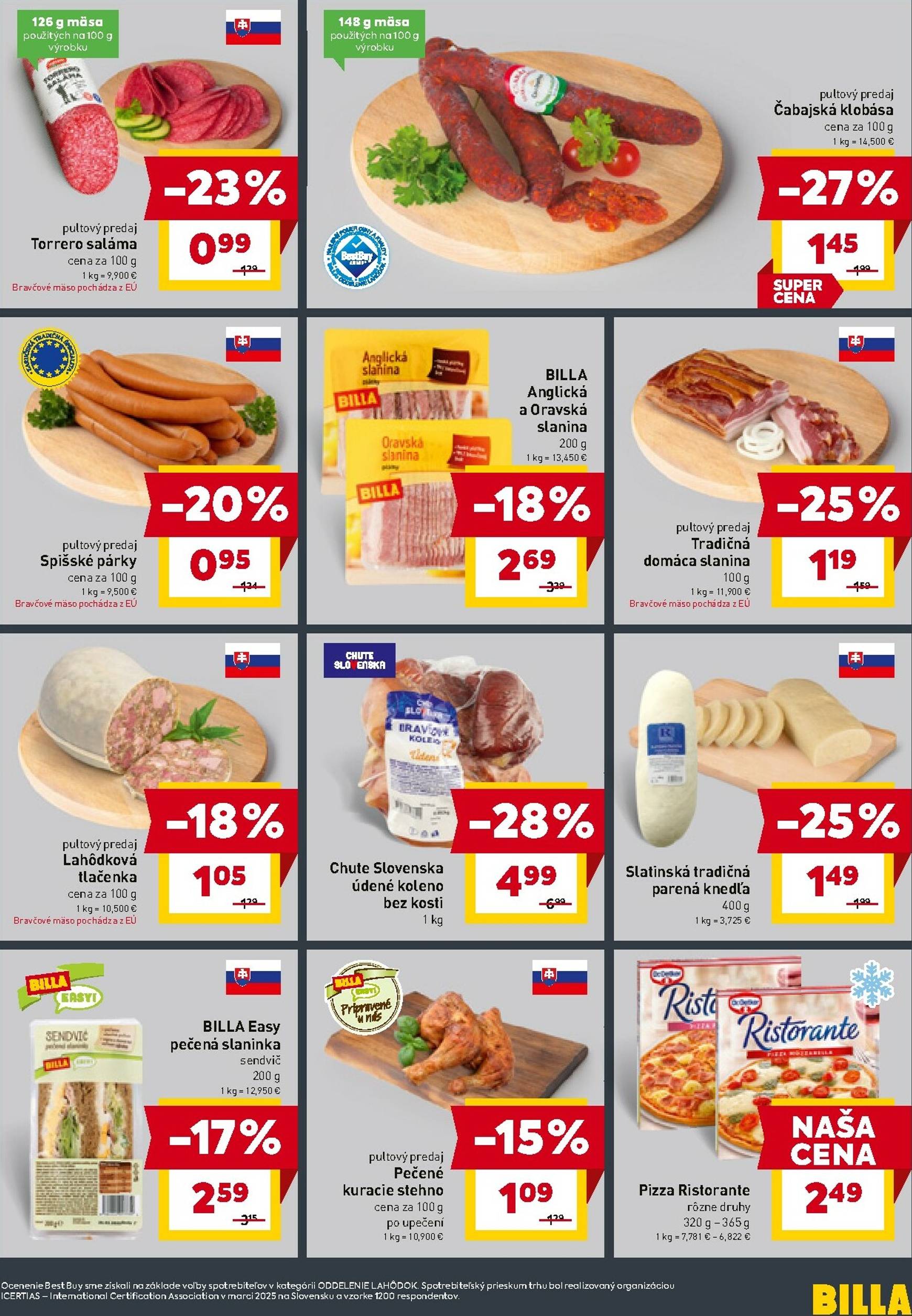 Page 5 of Aktuálny billa leták platný od stredy 08.10 do 14.10