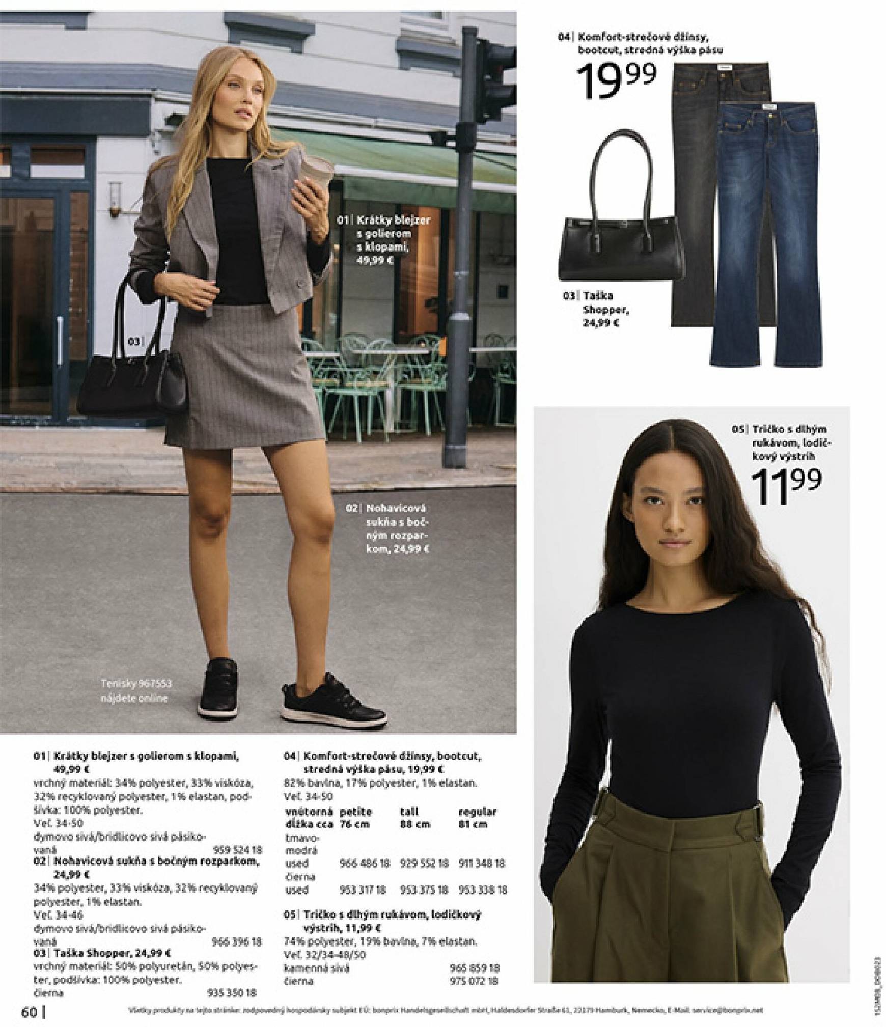 Page 62 of Aktuálny bonprix leták platný od utorka 02.09 do 13.10