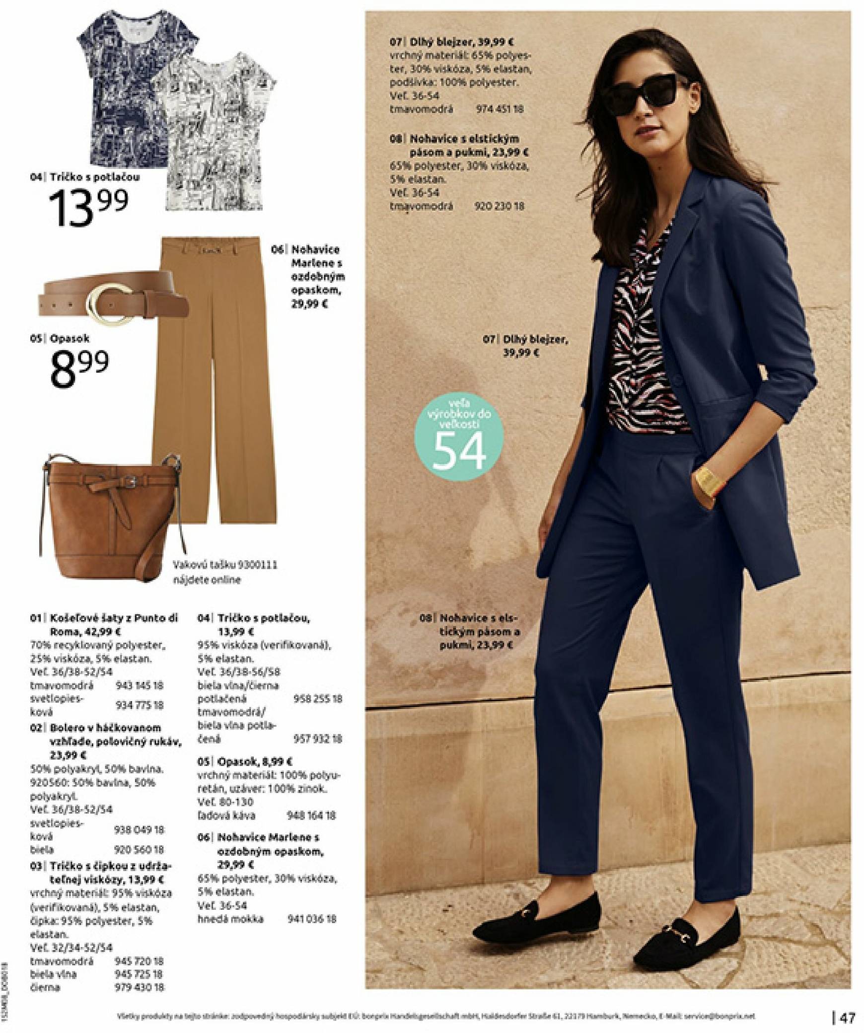 Page 49 of Aktuálny bonprix leták platný od utorka 02.09 do 13.10