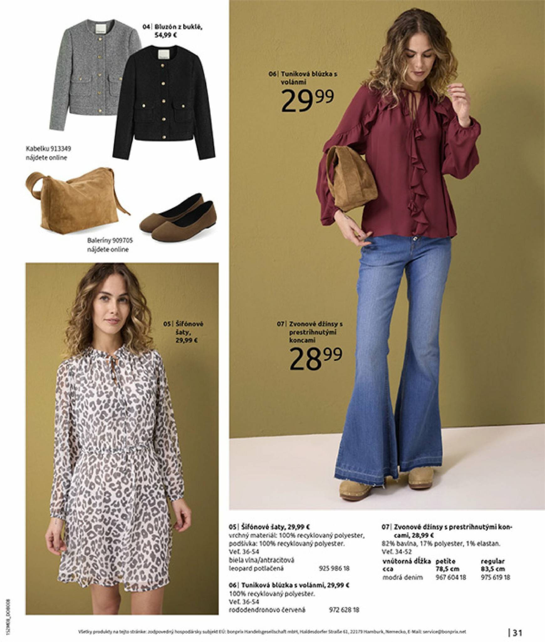 Page 33 of Aktuálny bonprix leták platný od utorka 02.09 do 13.10