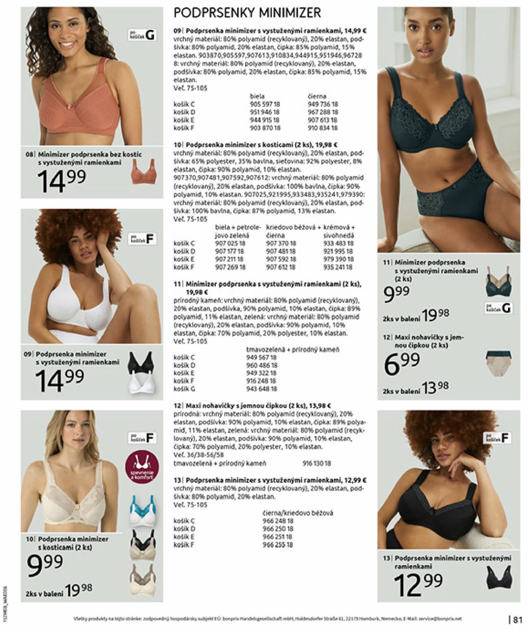 Page 83 of Aktuálny bonprix leták platný od utorka 02.09 do 13.10