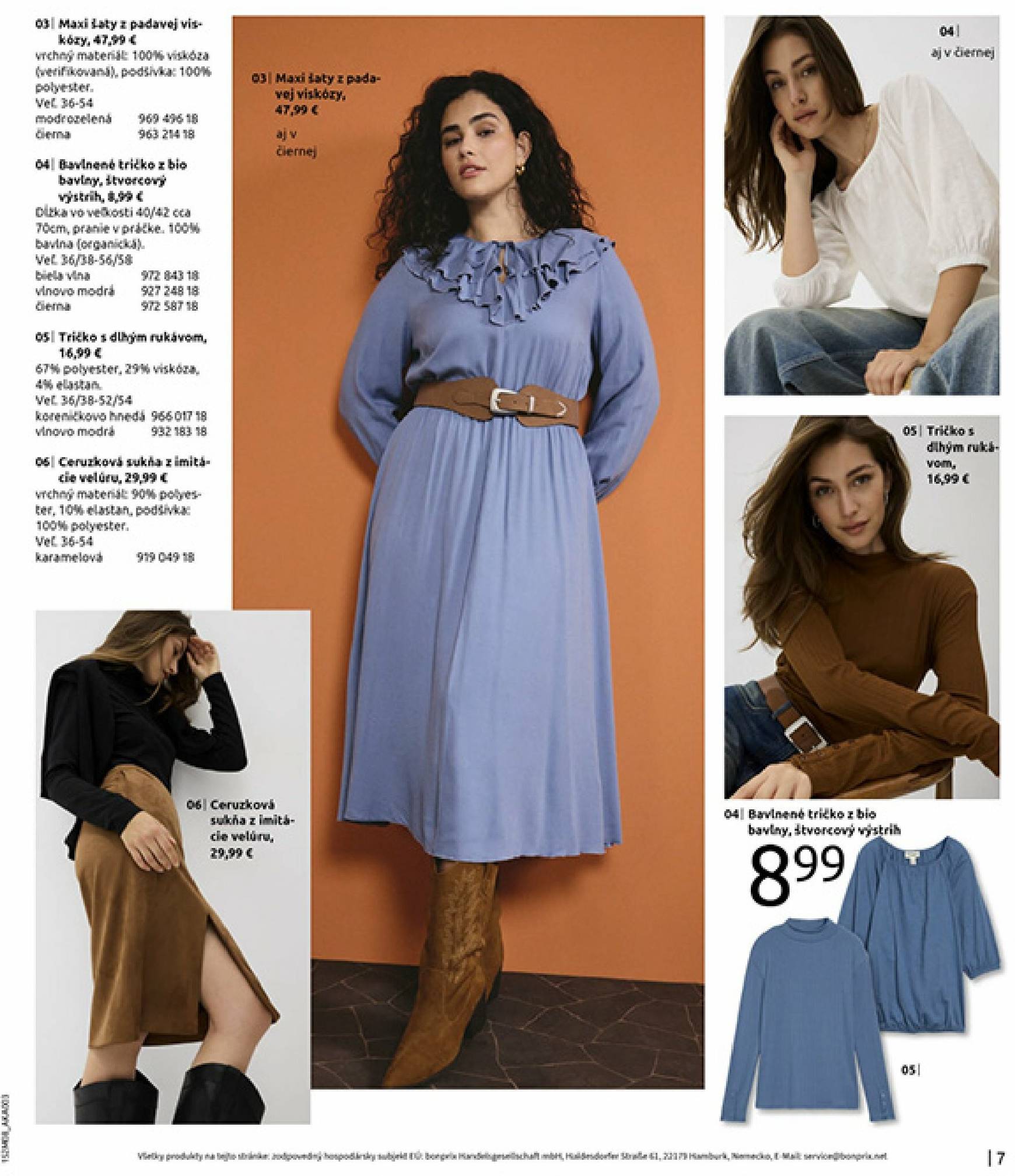 Page 9 of Aktuálny bonprix leták platný od utorka 02.09 do 13.10
