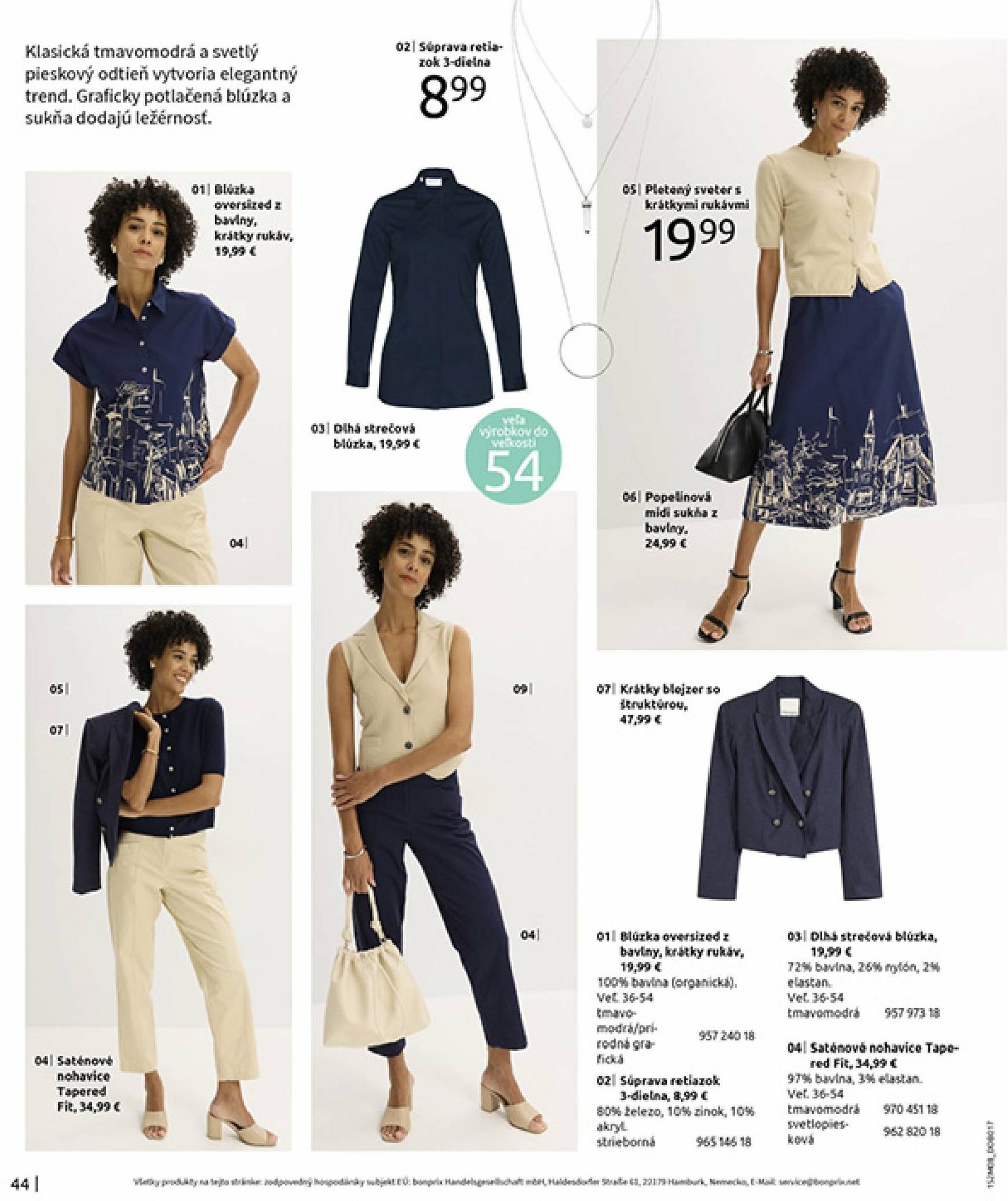 Page 46 of Aktuálny bonprix leták platný od utorka 02.09 do 13.10