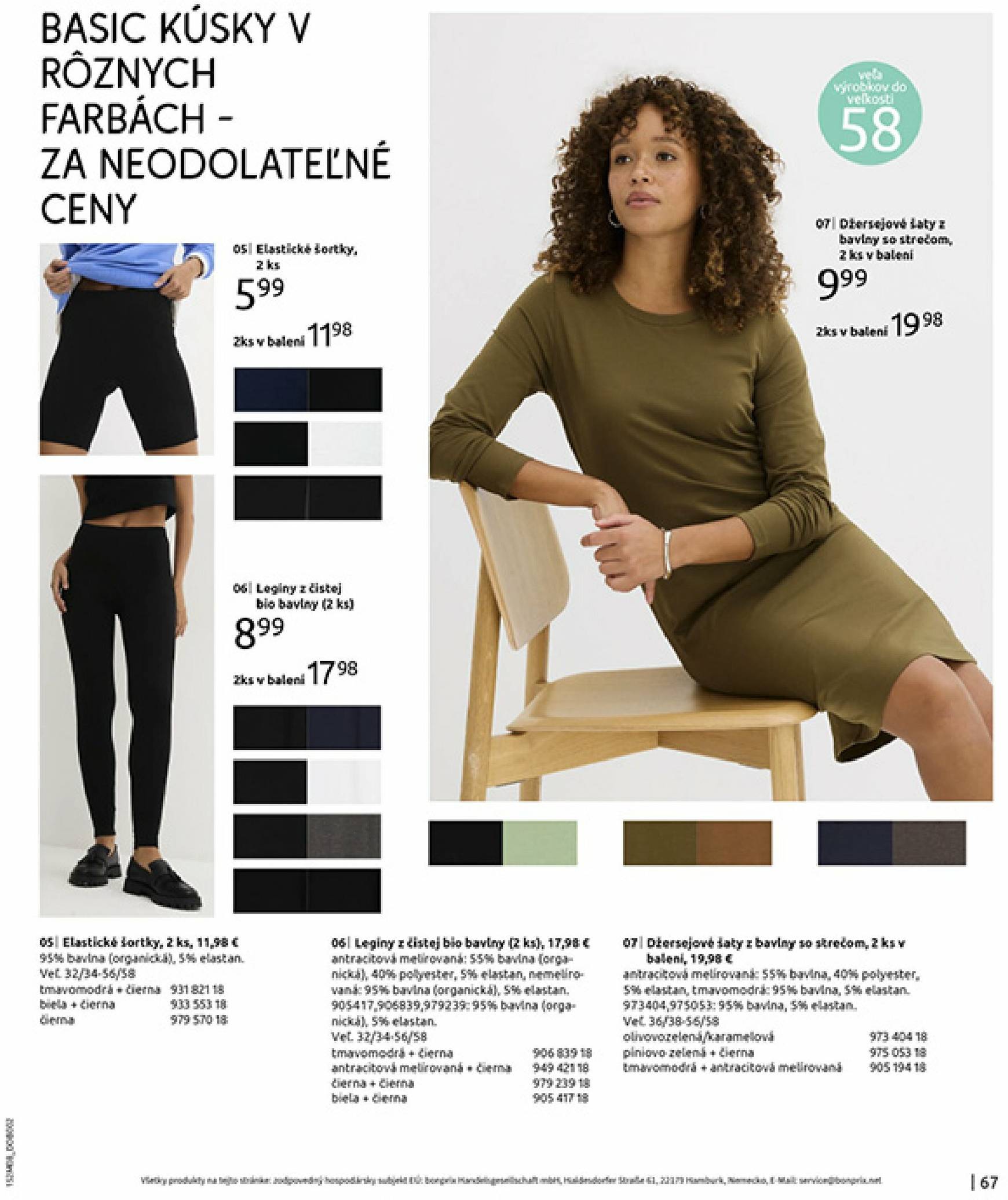 Page 69 of Aktuálny bonprix leták platný od utorka 02.09 do 13.10