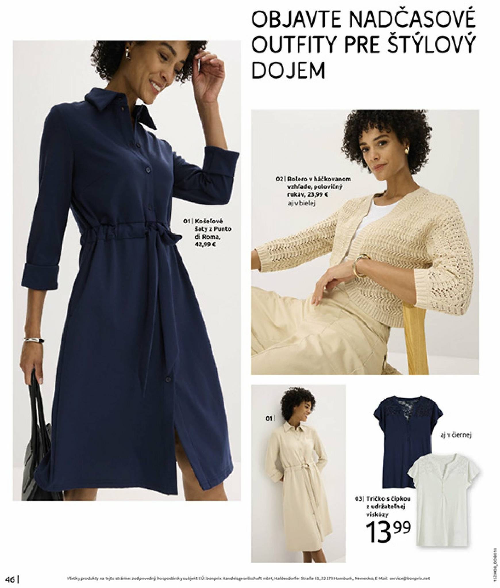 Page 48 of Aktuálny bonprix leták platný od utorka 02.09 do 13.10