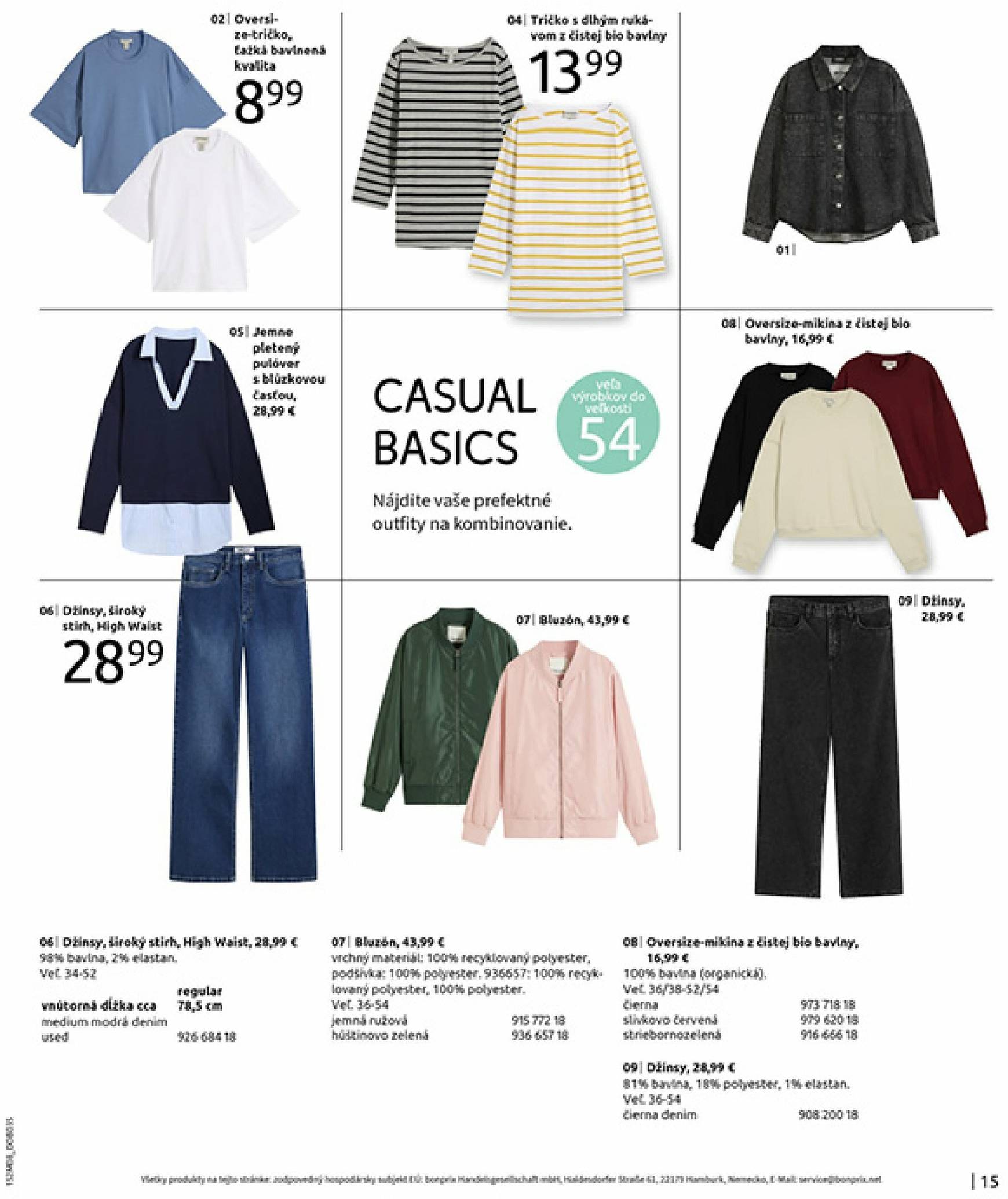 Page 17 of Aktuálny bonprix leták platný od utorka 02.09 do 13.10