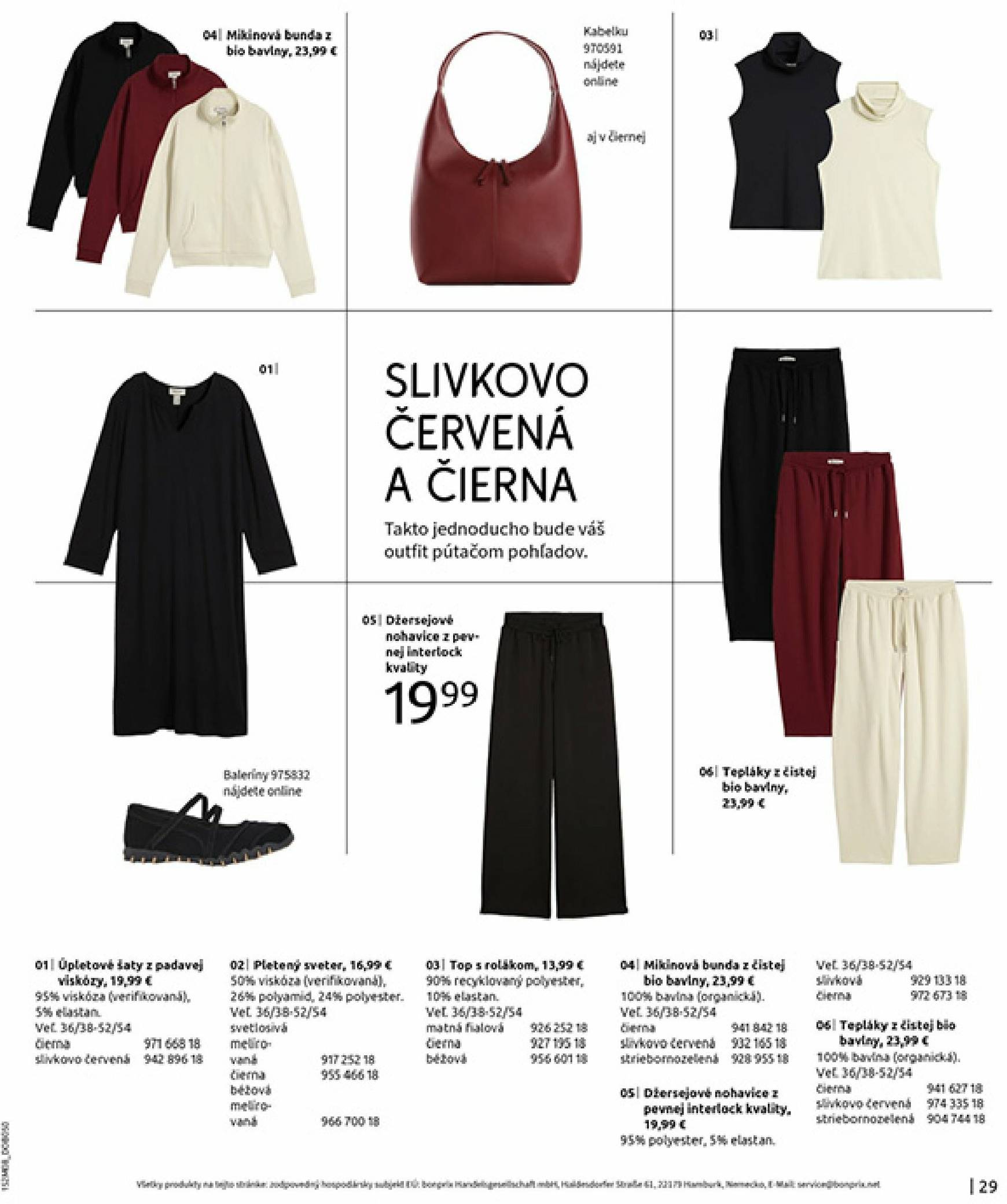 Page 31 of Aktuálny bonprix leták platný od utorka 02.09 do 13.10