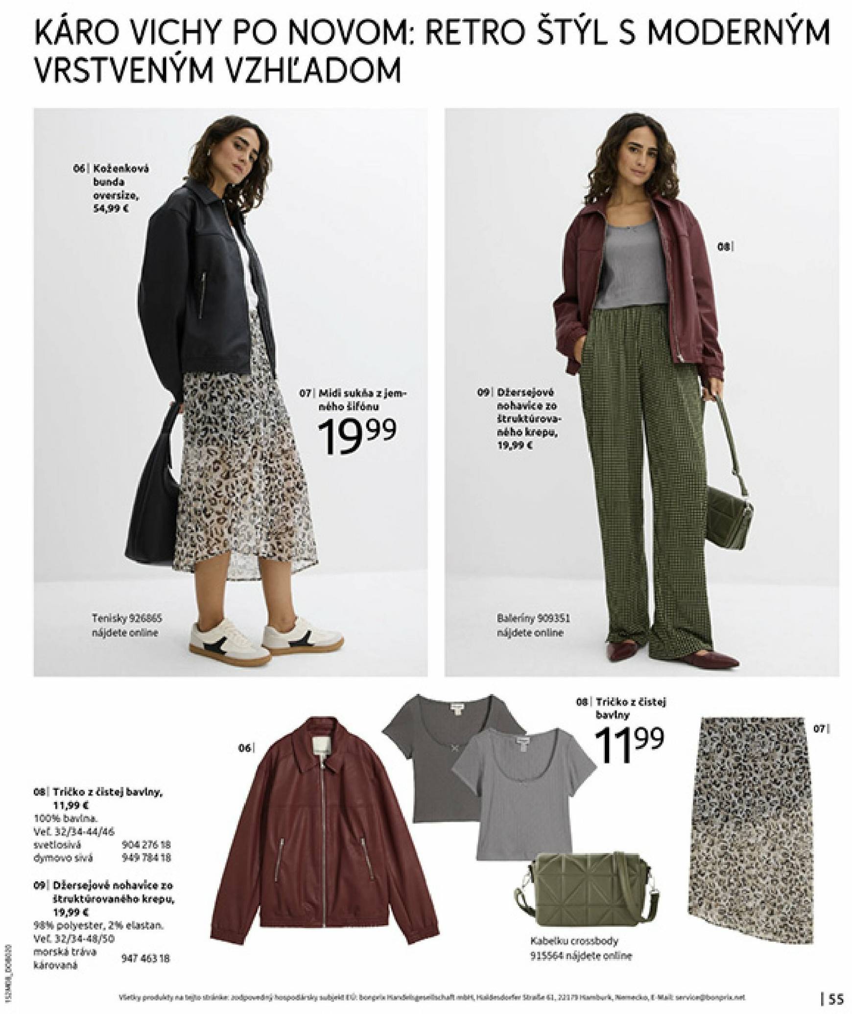 Page 57 of Aktuálny bonprix leták platný od utorka 02.09 do 13.10