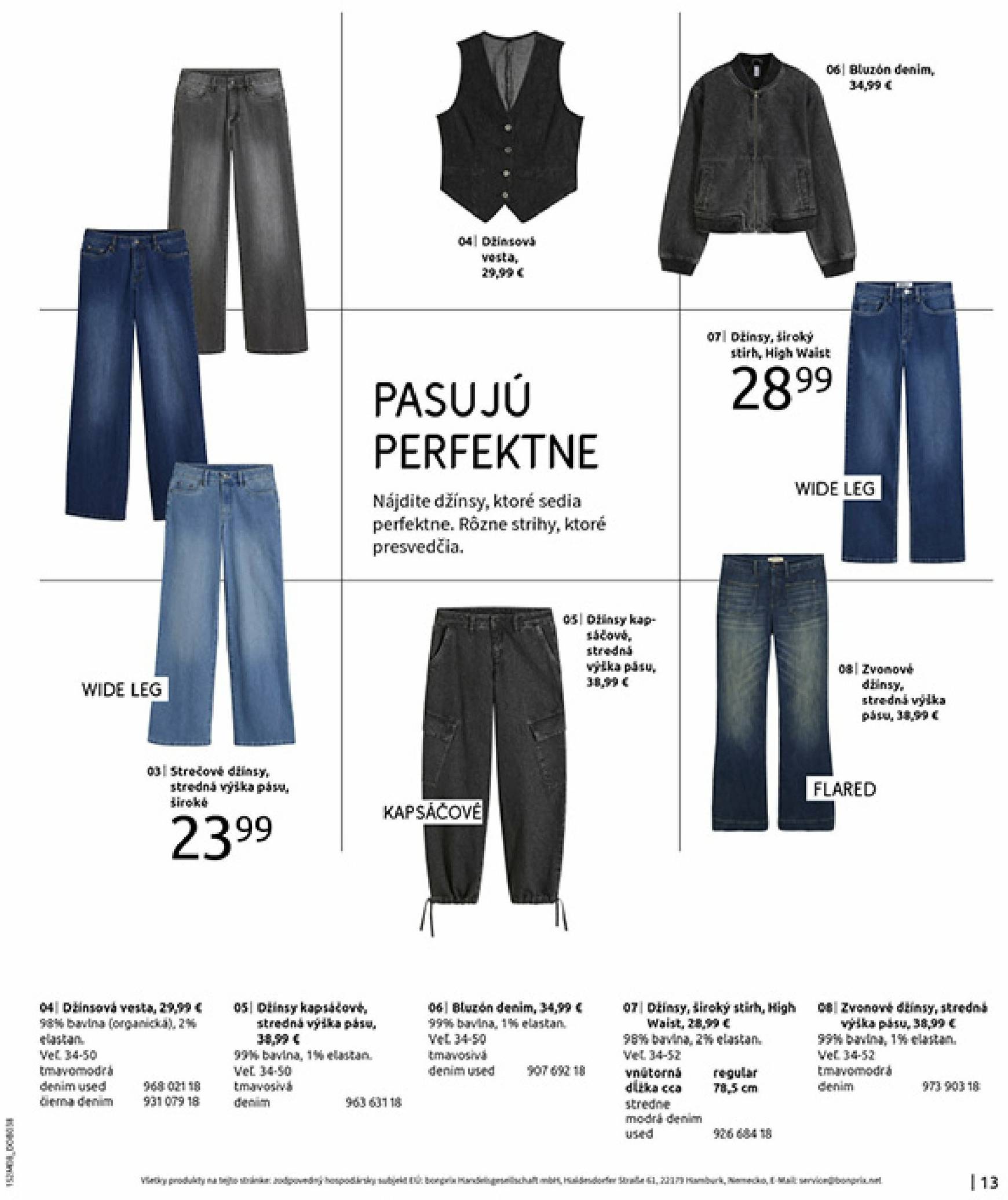 Page 15 of Aktuálny bonprix leták platný od utorka 02.09 do 13.10