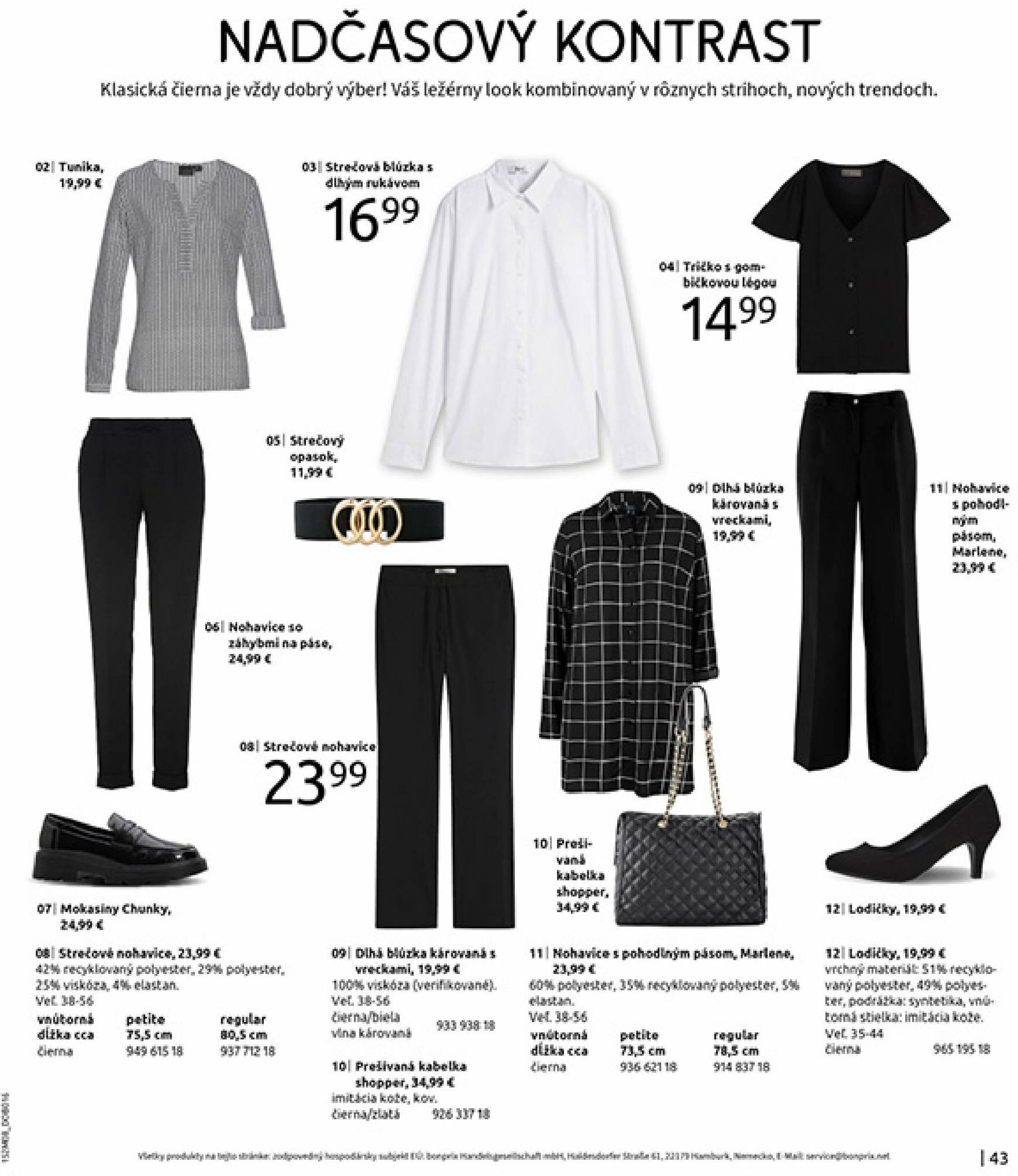 Page 45 of Aktuálny bonprix leták platný od utorka 02.09 do 13.10